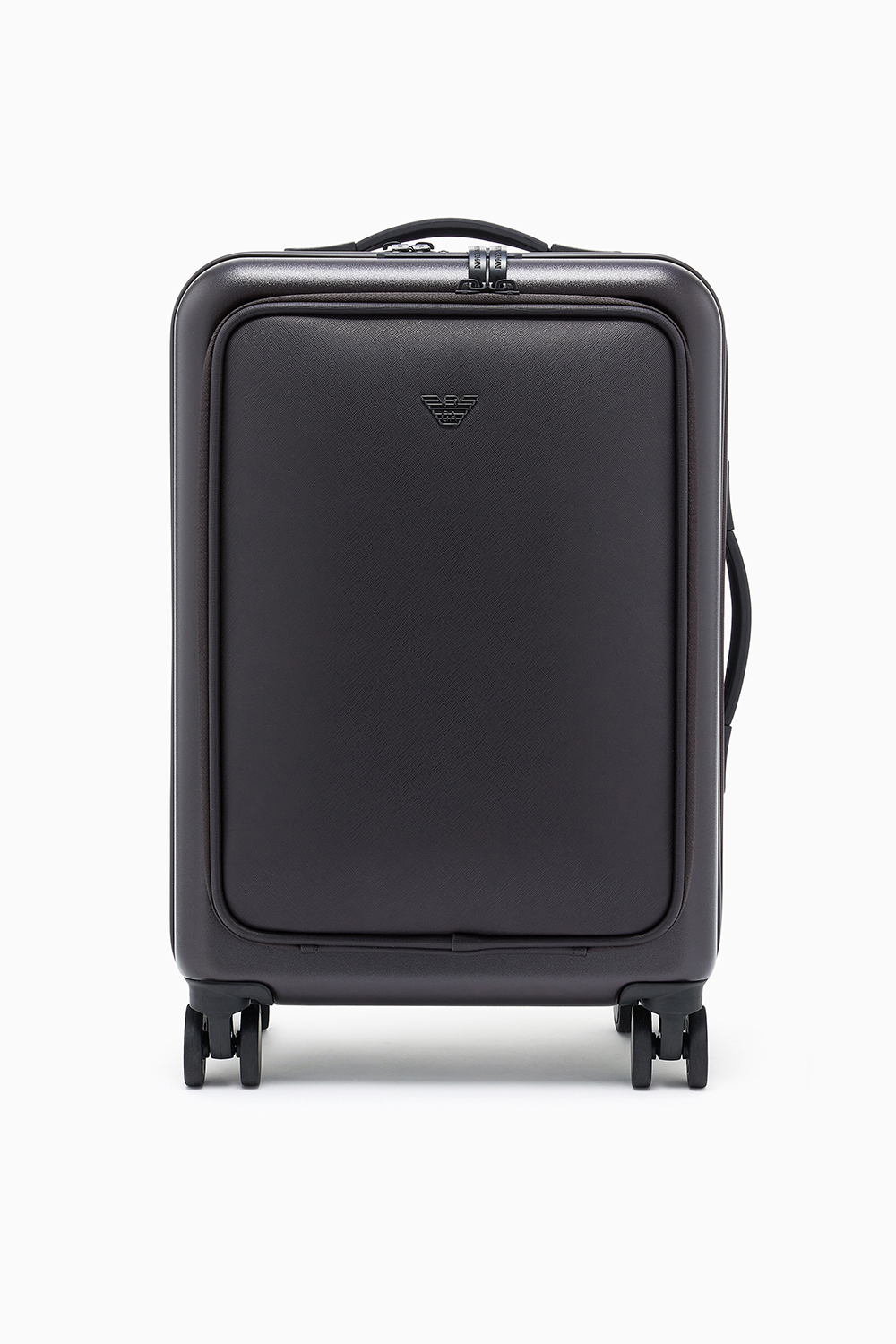 EMOPRIO ARMANI Saffiano Detail Cabin Suitcase 