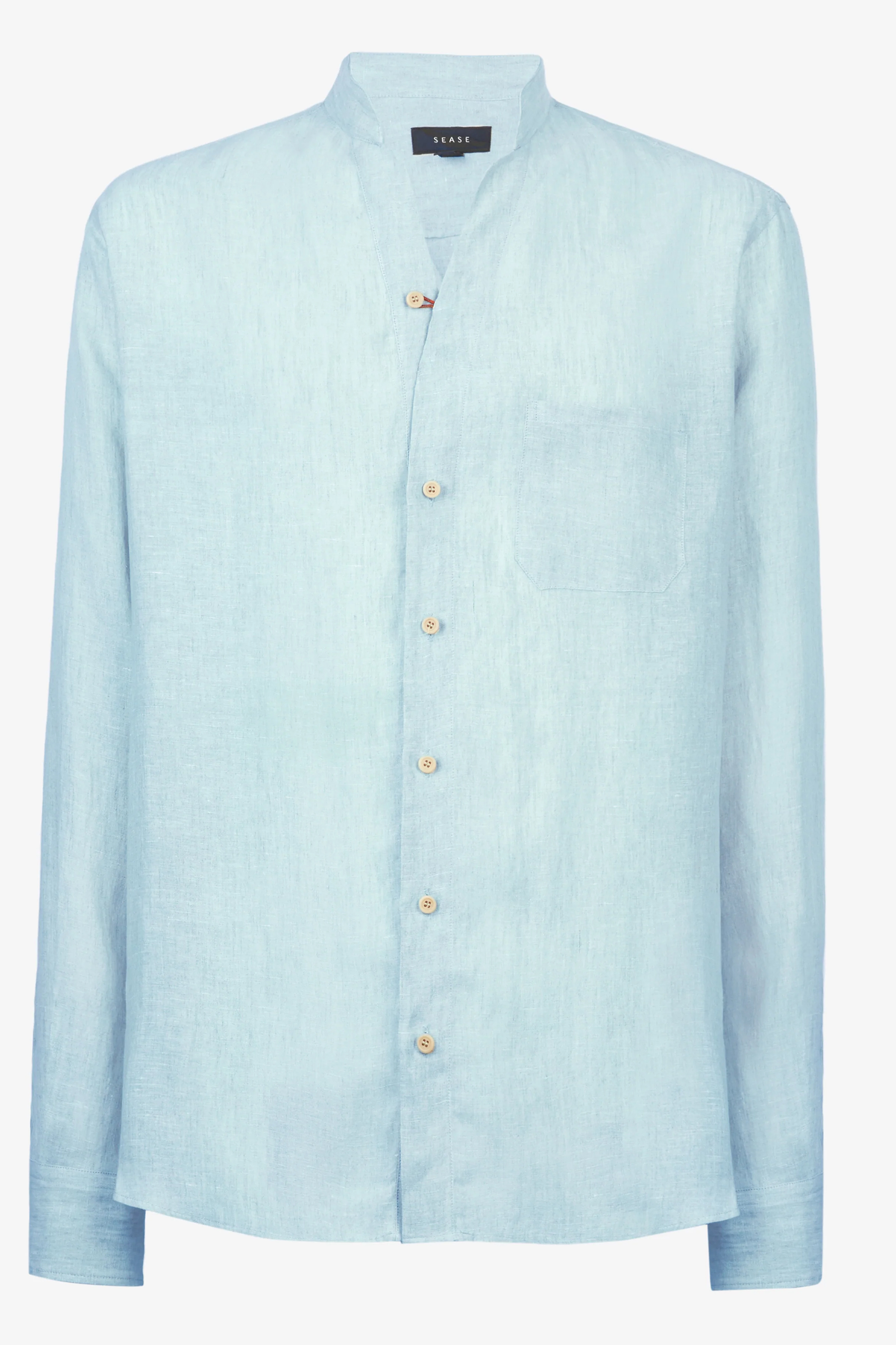 SEASE Linen Fish Tail Shirt