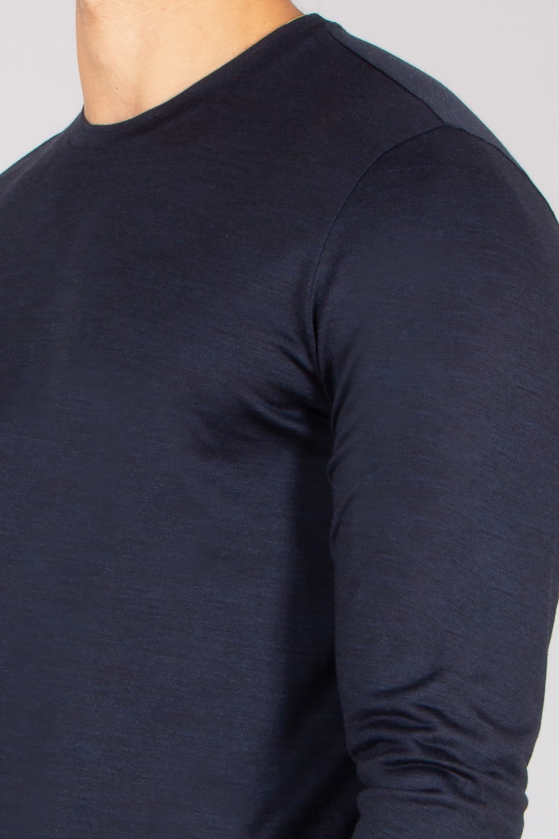 STEFAN BRANDT Regular Fit Super Fine Wool Jersey Long-Sleeve T-Shirt Enno Langarm, Ärmel, Erwachsener, Mann, Person