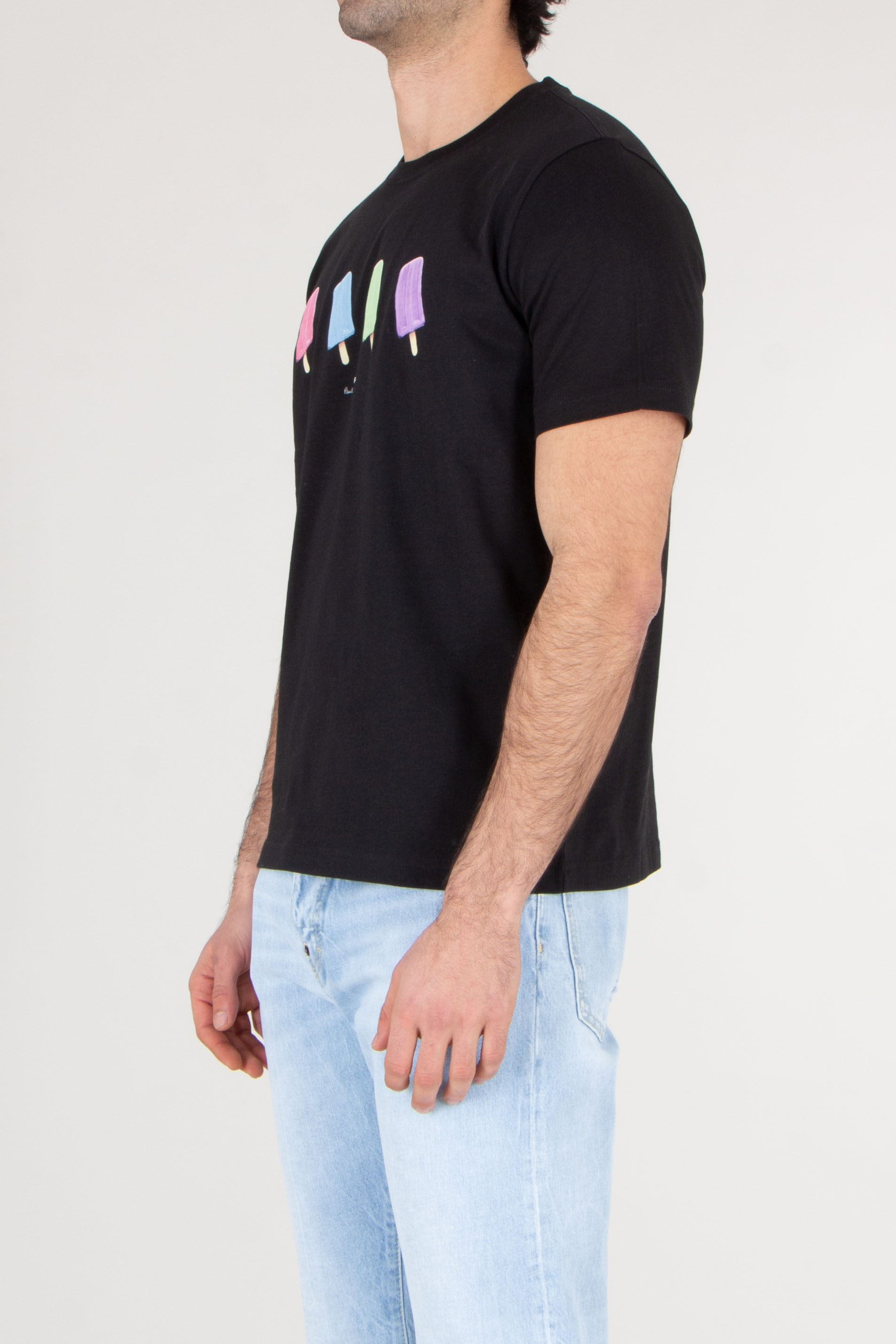 PAUL SMITH Regular Fit Printed Short Sleeve T-Shirt Lollies