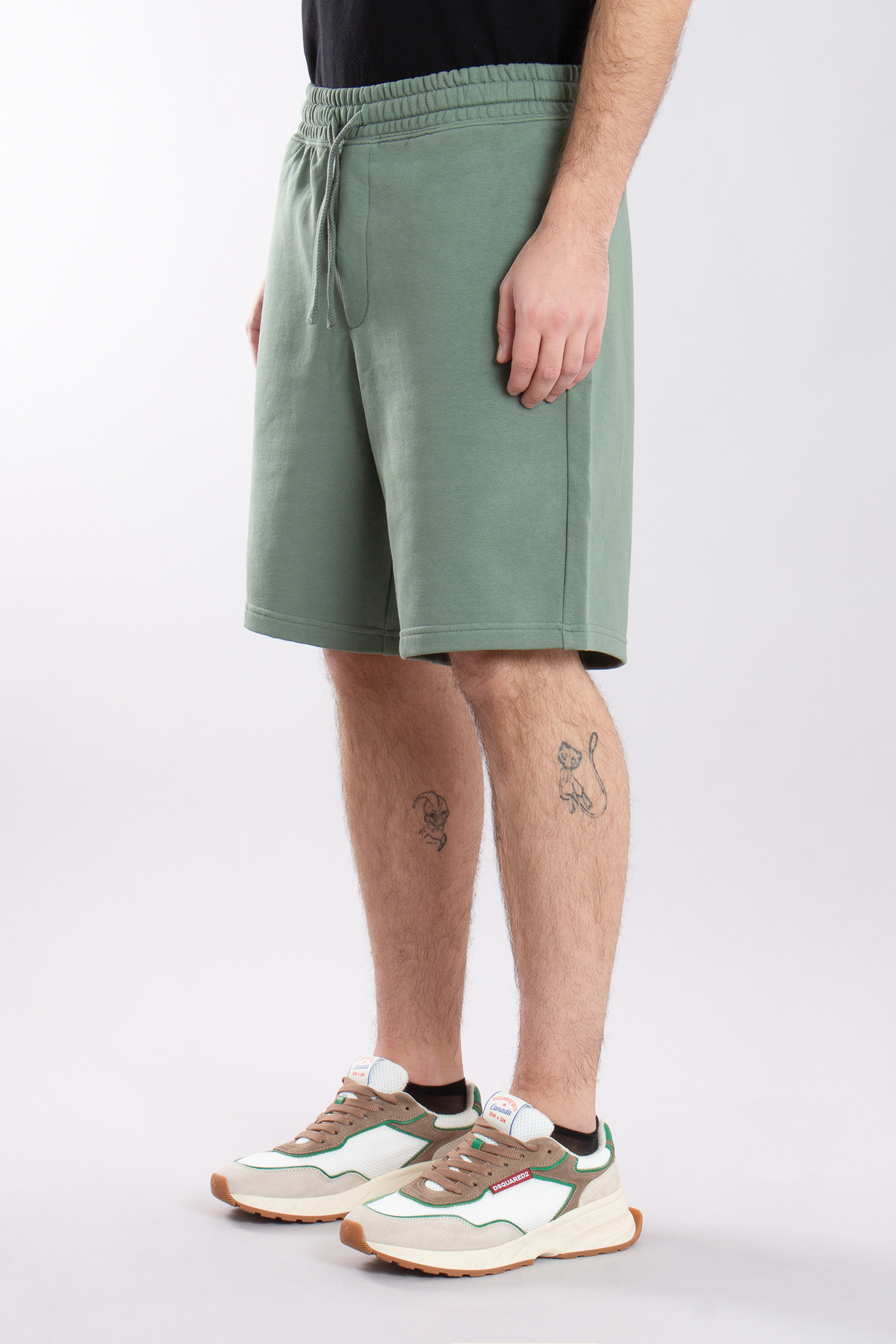 HUGO Relaxed Fit Printed Cotton Terry Shorts Dayono HUGO Relaxed Fit Printed Cotton Terry Shorts Dayono