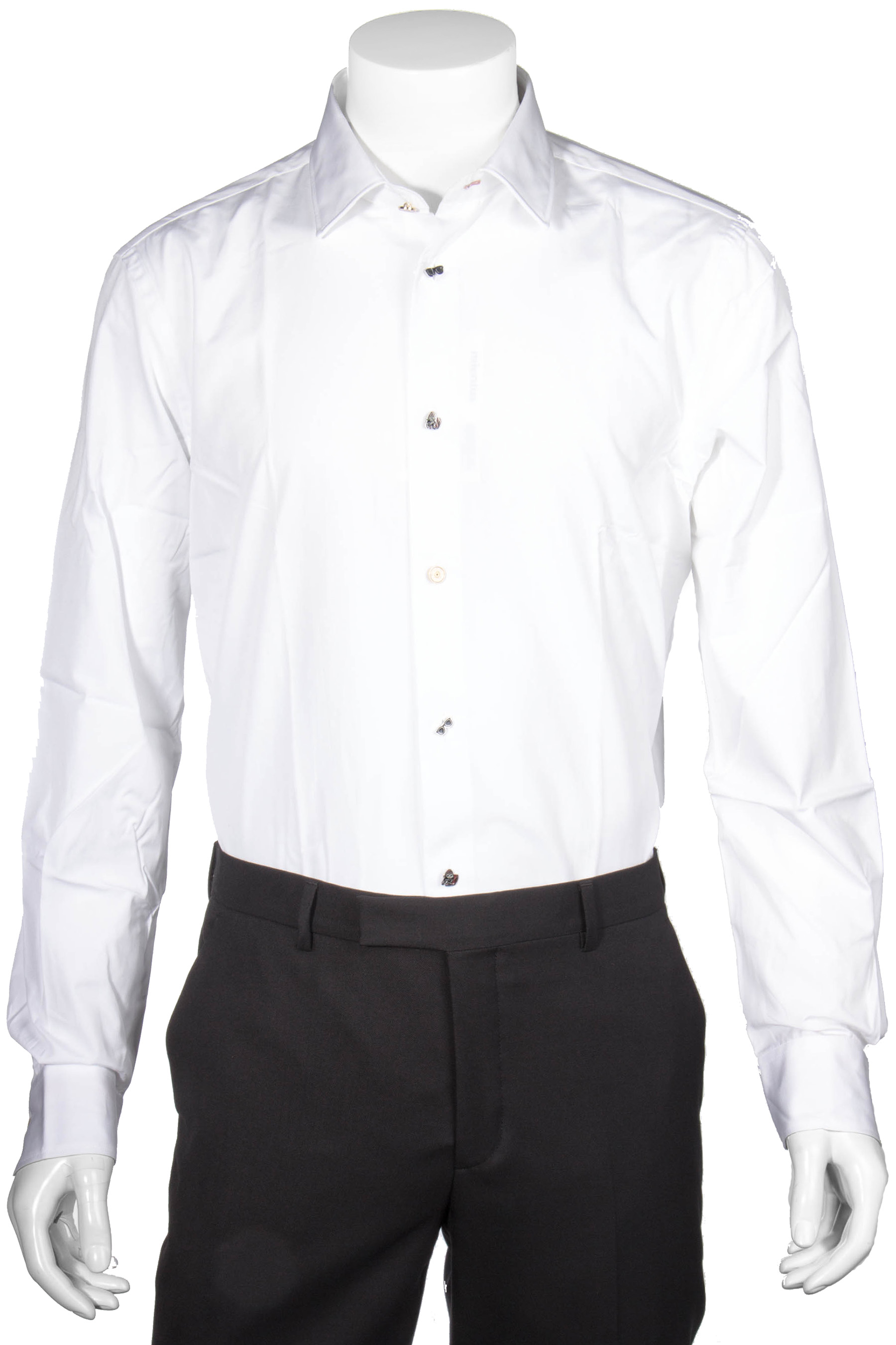 PAUL SMITH for MIB Cotton Shirt Charm Buttons PAUL SMITH for MIB Cotton Shirt Charm Buttons