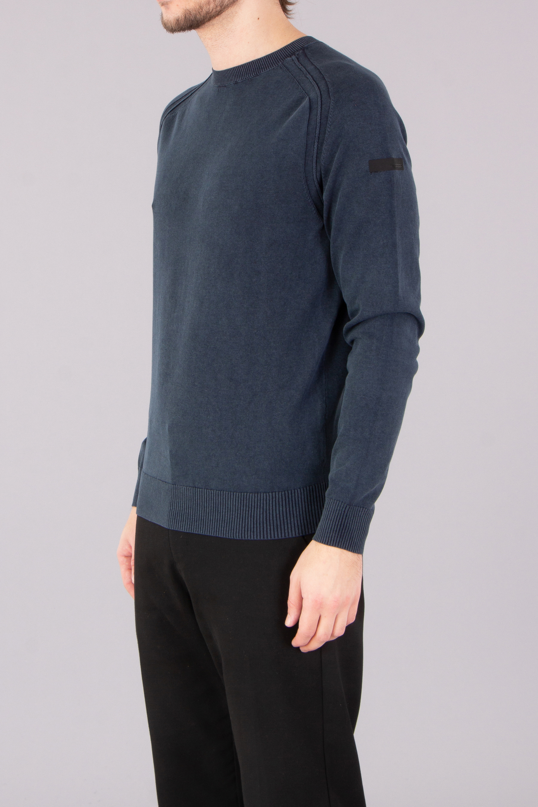 RRD Techno Wash Round 14 Cotton Knit Sweater RRD Techno Wash Round 14 Cotton Knit Sweater