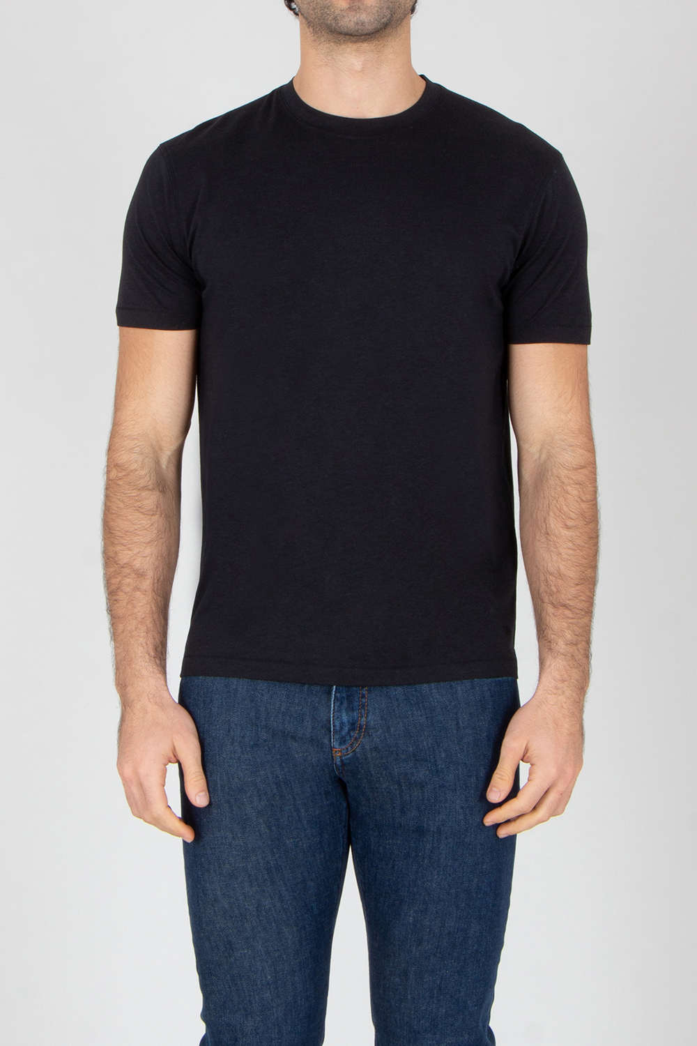 T-shirt, Jeans, Erwachsener, Mann, Person