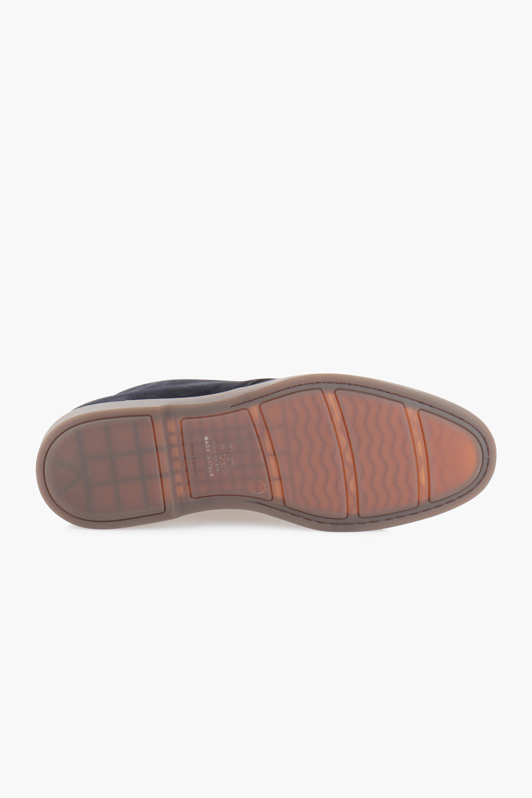 FABIANO RICCI Suede Mid Loafers Teca Bekleidung, Schuhwerk, Schuh, Sandale