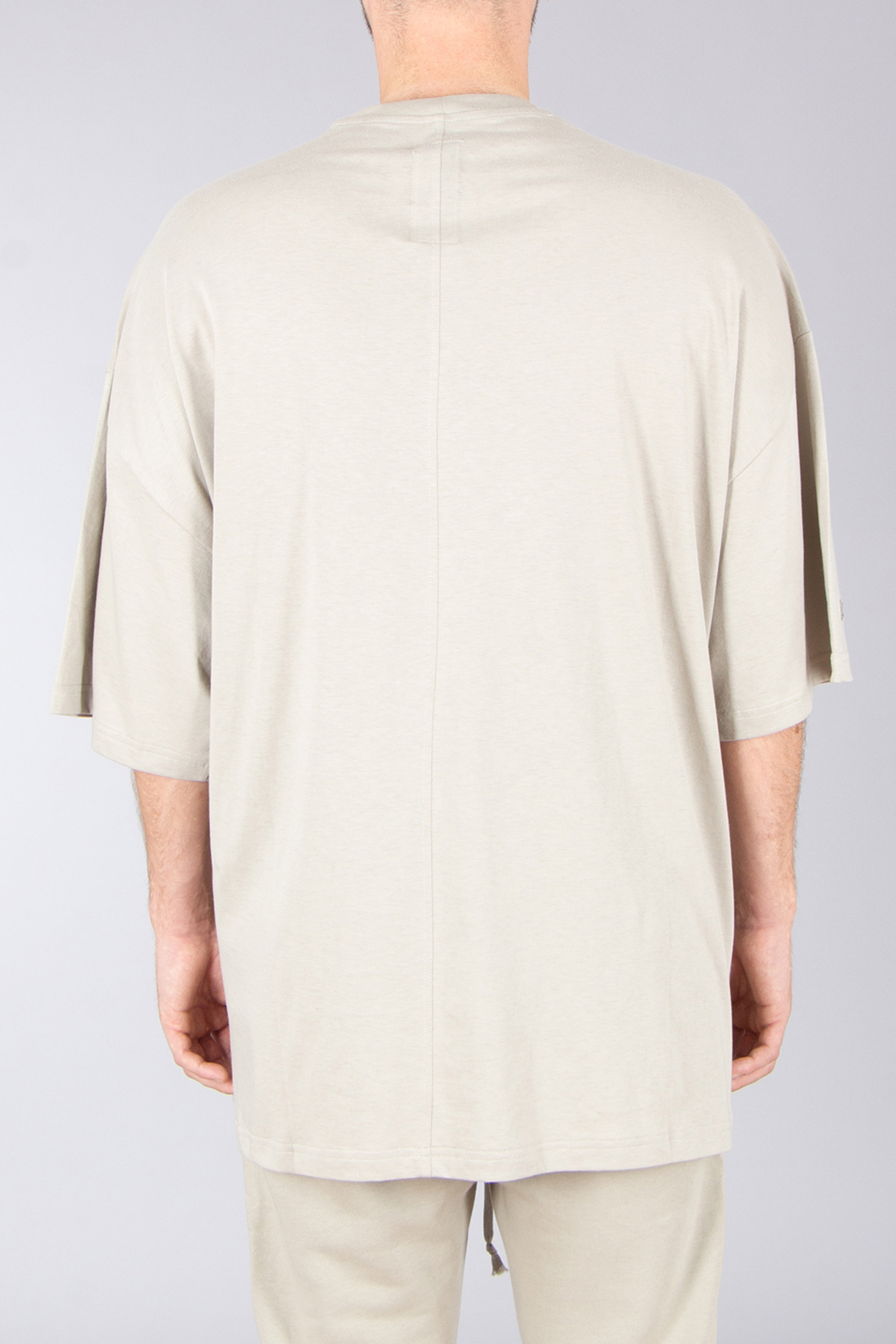 RICK OWENS DRKSHDW X Champion Oversized Embroidered Organic Cotton Jersey Tommy T T-Shirt RICK OWENS DRKSHDW X Champion Oversized Embroidered Organic Cotton Jersey Tommy T T-Shirt