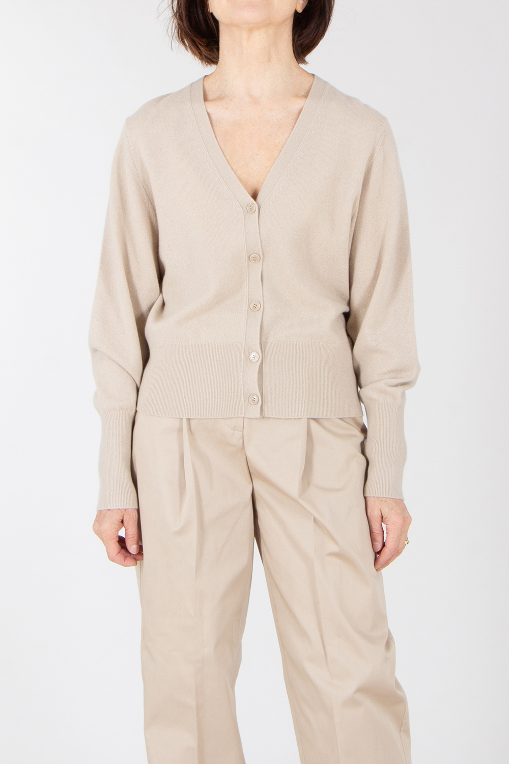 BOSS Relaxed Fit Cashmere Cardigan Fuvrona