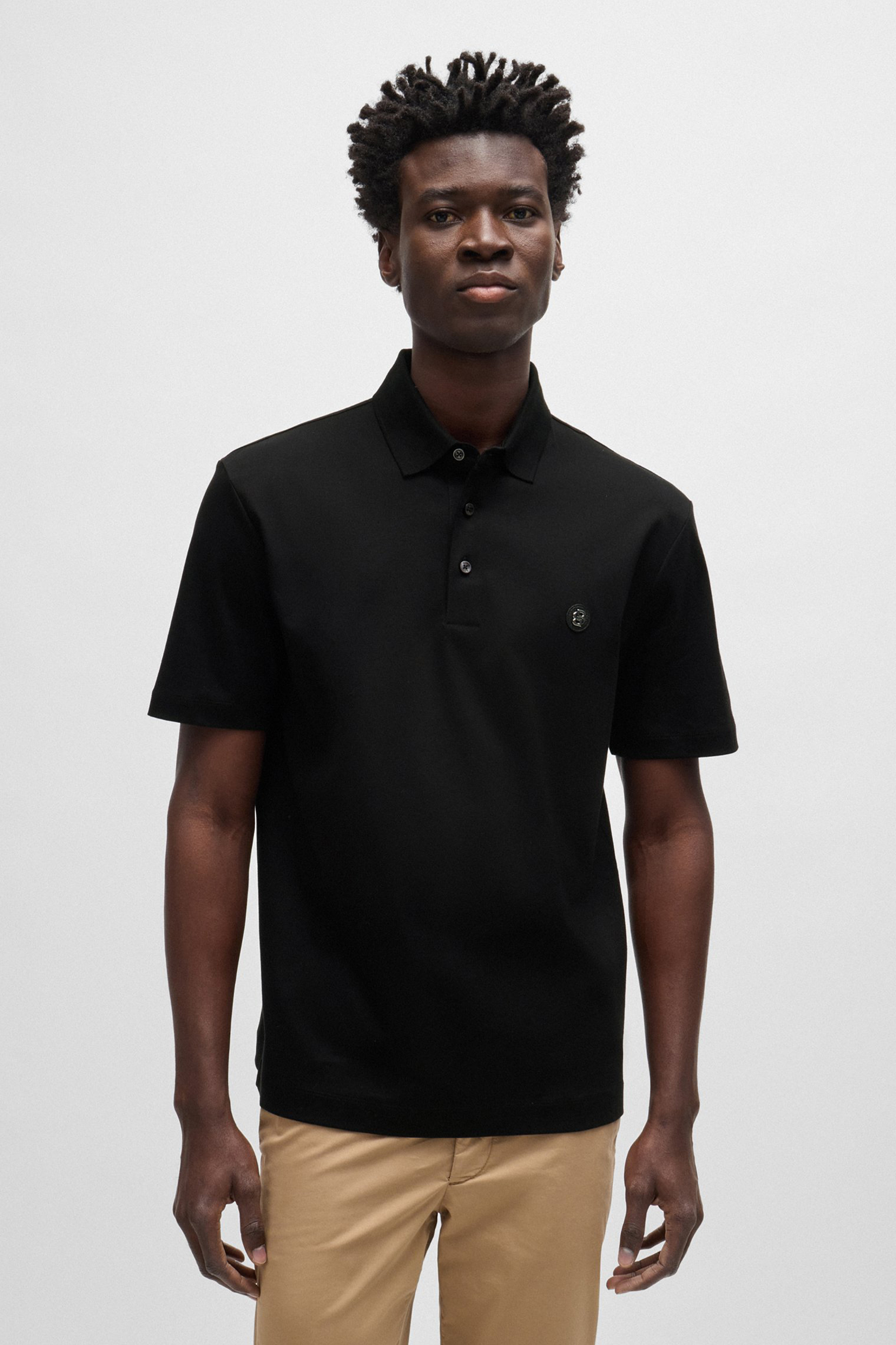 BOSS Mercerized Cotton Polo Shirt C-Parris BOSS Mercerized Cotton Polo Shirt C-Parris