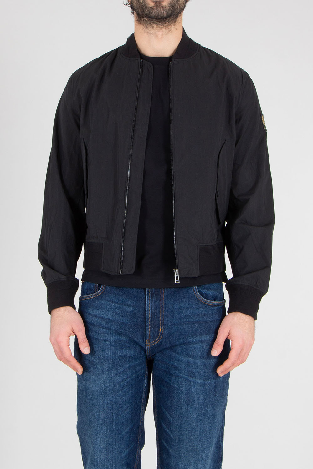 BELSTAFF Regualr Fit Compact Technical Cotton-Nylon Blend Bomber Jacket Carrier