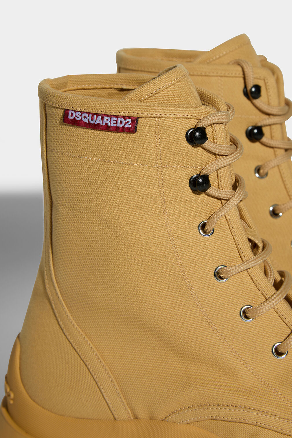 DSQUARED2 Canvas Tank Combat Boots DSQUARED2 Canvas Tank Combat Boots