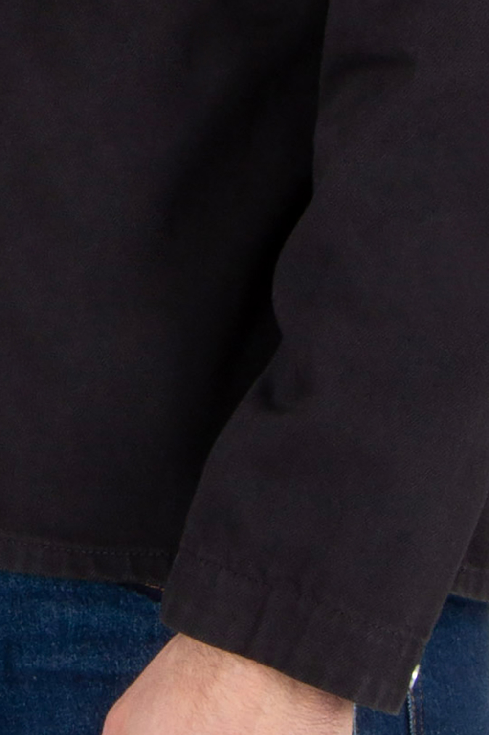 STONE ISLAND Regular Fit Cotton Bull Denim Overshirt