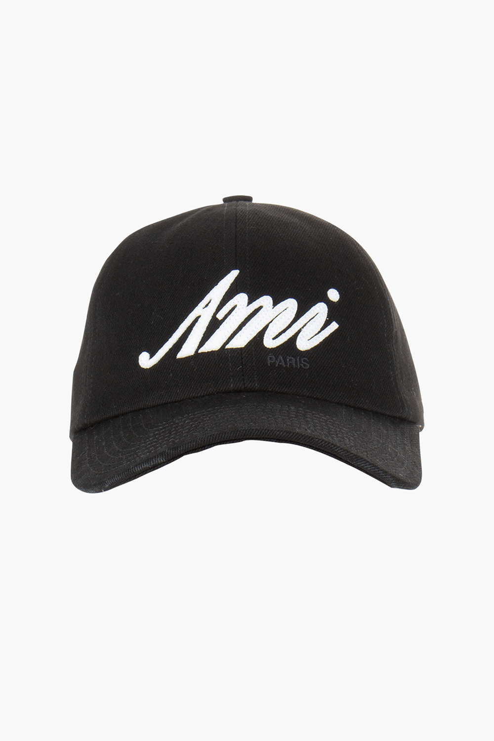 AMI PARIS Cotton Felt Patch Cap