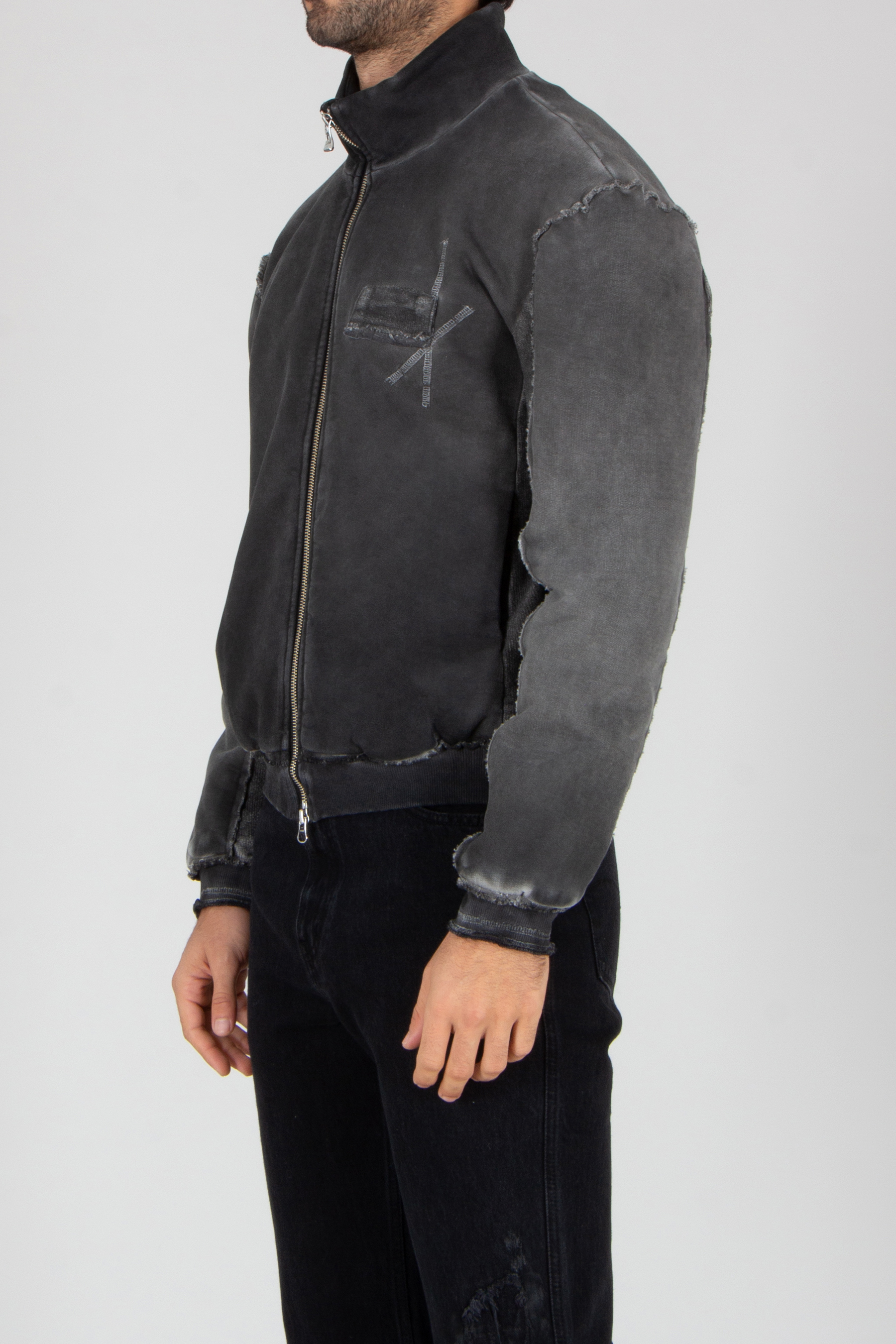 Mantel, Jacke, Langarm, Mann, Person