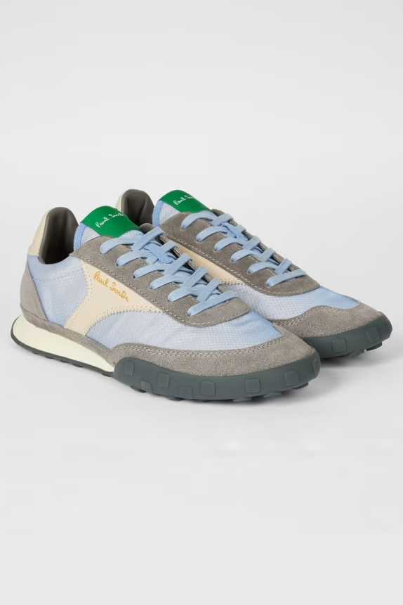 PAUL SMITH Grey 'Wally' Trainers