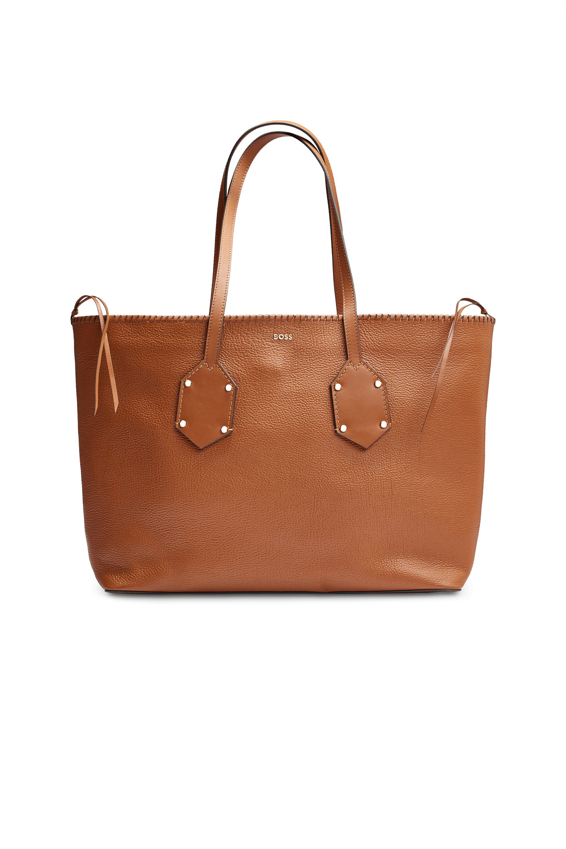 BOSS Grained Leather Shopper Ivy BOSS Grained Leather Shopper Ivy