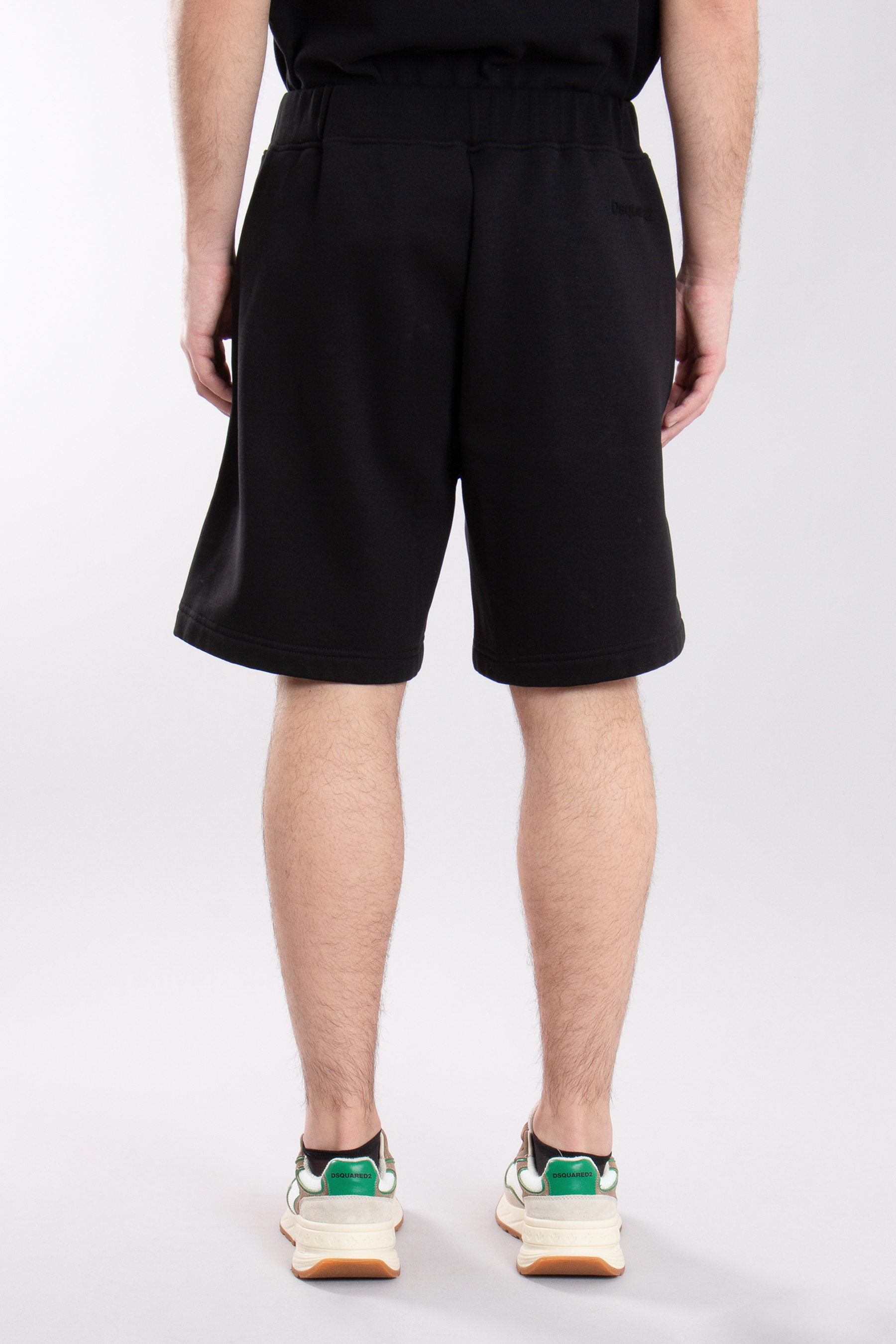 DSQUARED2 Relax Fit Cotton Blend Shorts DSQUARED2 Relax Fit Cotton Blend Shorts