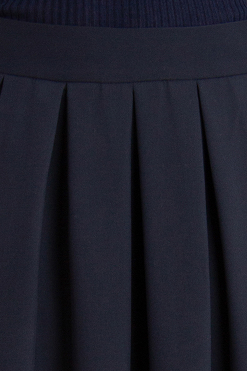 0039 ITALY Pleated Stretch Flannel Midi Skirt Kylie 0039 ITALY Pleated Stretch Flannel Midi Skirt Kylie