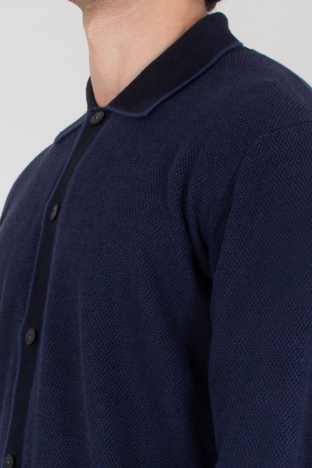 CANALI Linen-Silk-Blend Knit Cardigan