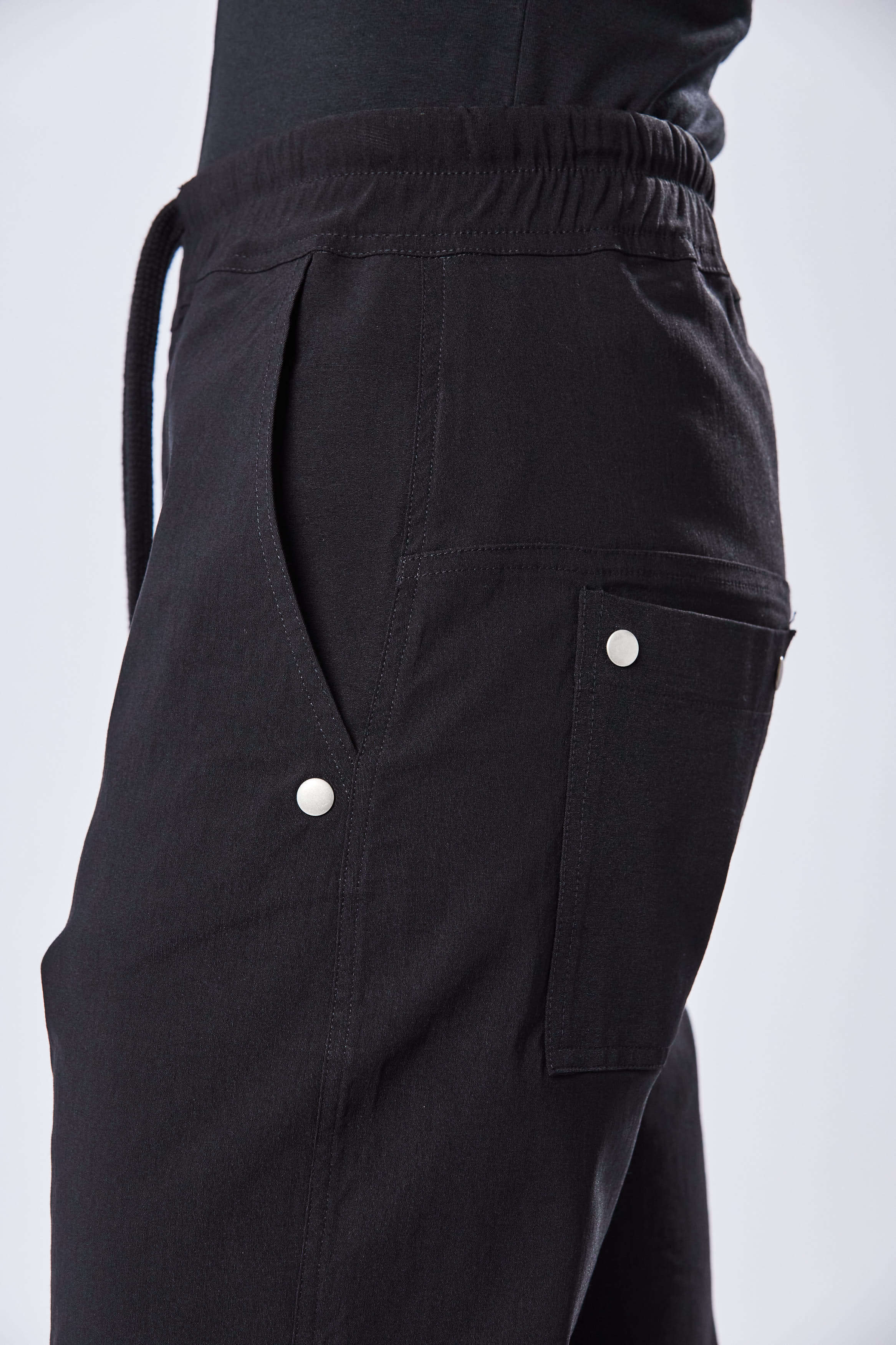 THOM KROM Dropped Crotch Stretch Fabric Pants THOM KROM Dropped Crotch Stretch Fabric Pants