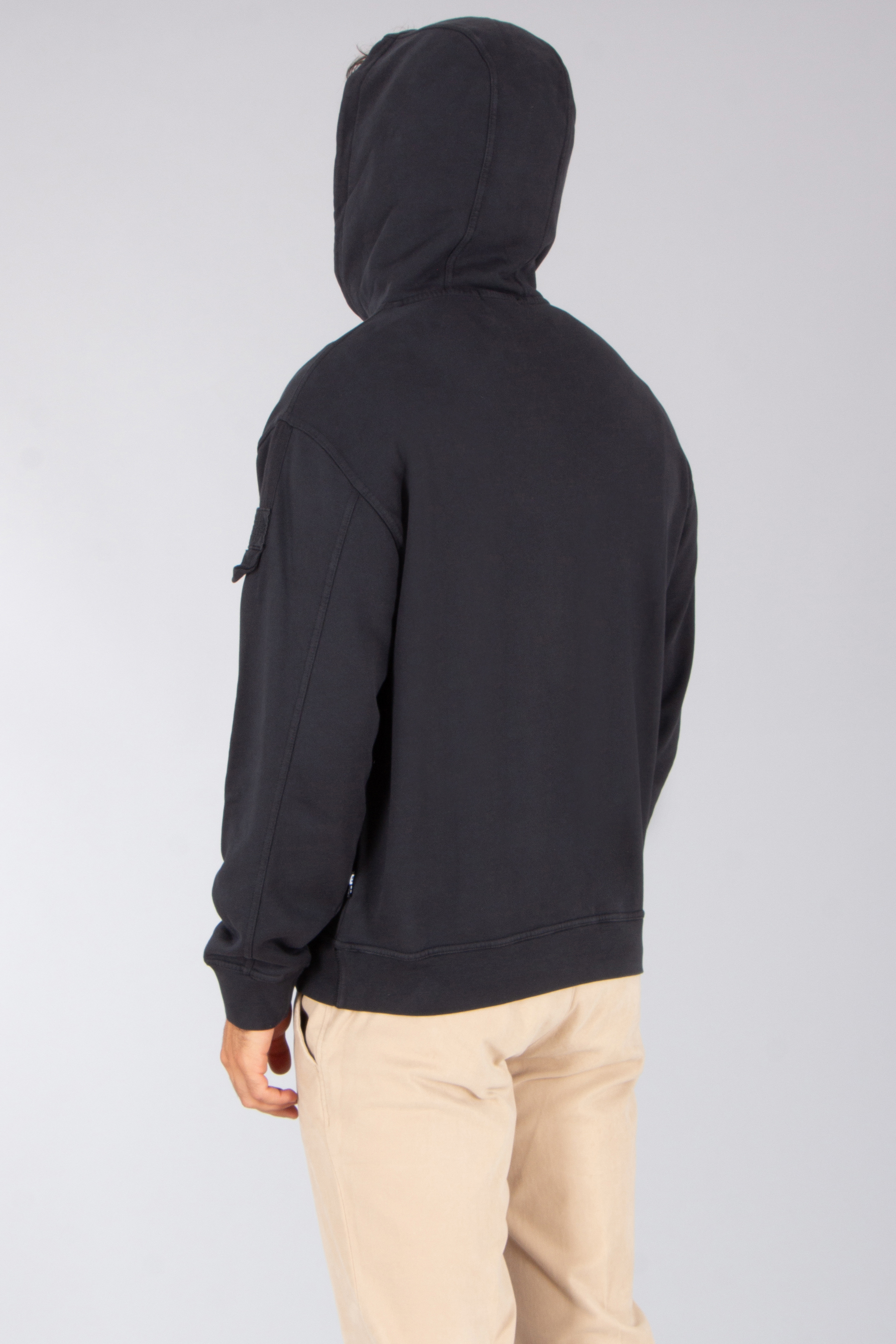 ST-95 Oversized Fit Organic Cotton French Terry Hoodie Sole Nucleo Kapuzenpulli, Pullover, Sweatshirt, Fleece, Mantel