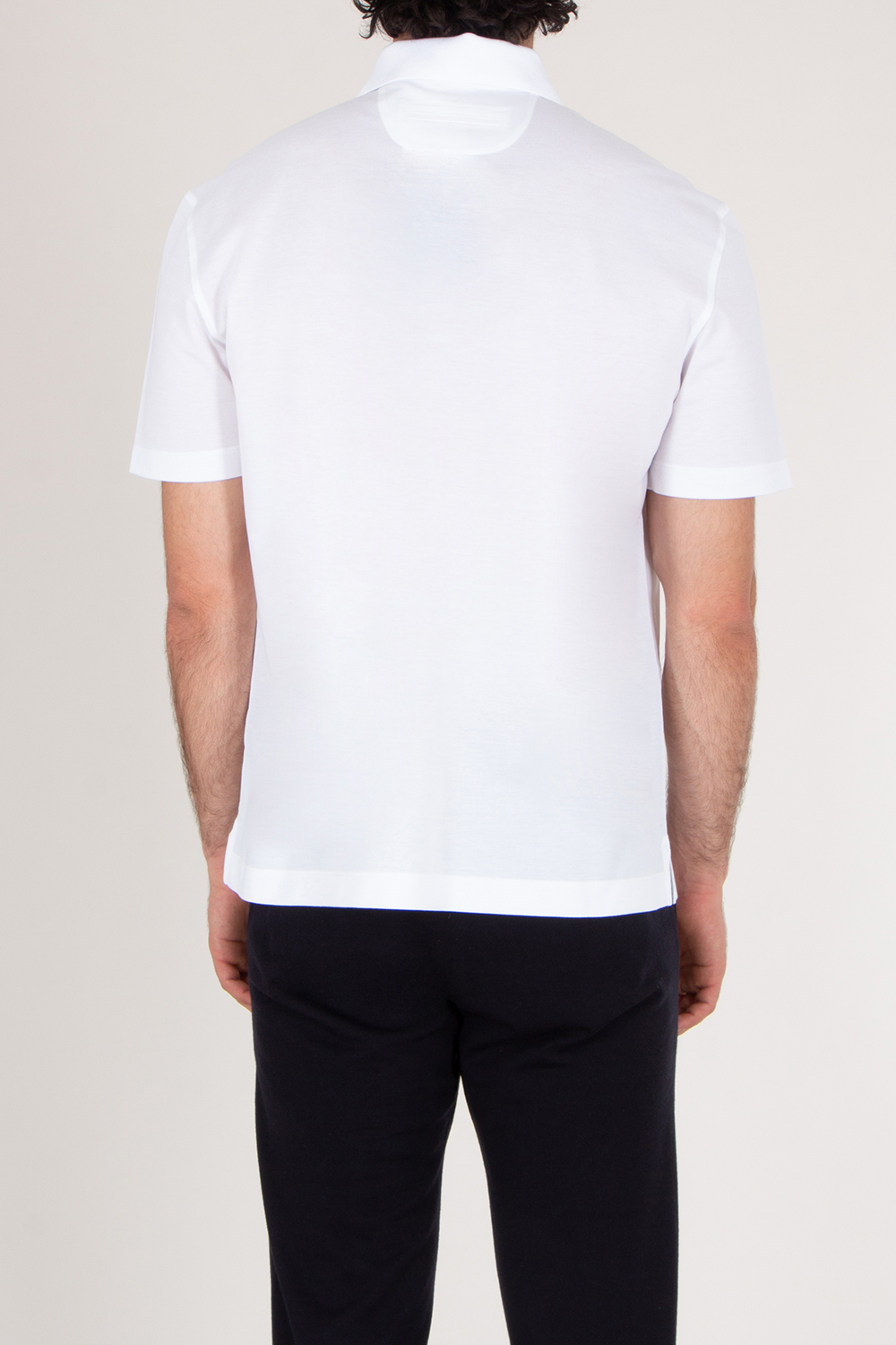 ZEGNA Cotton Piquet Polo Shirt