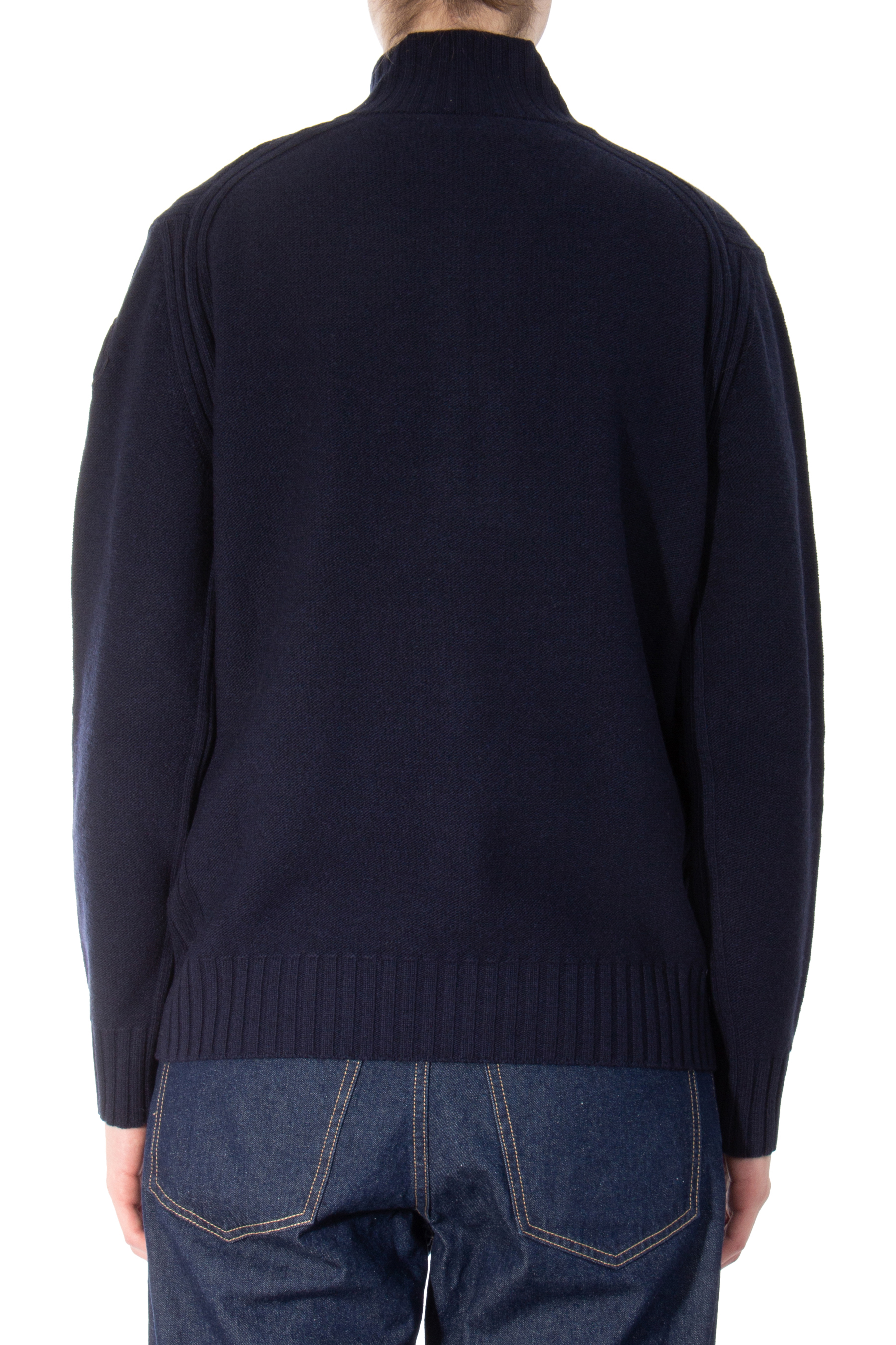 MONCLER Wool Half Zip Sweater Ciclista MONCLER Wool Half Zip Sweater Ciclista