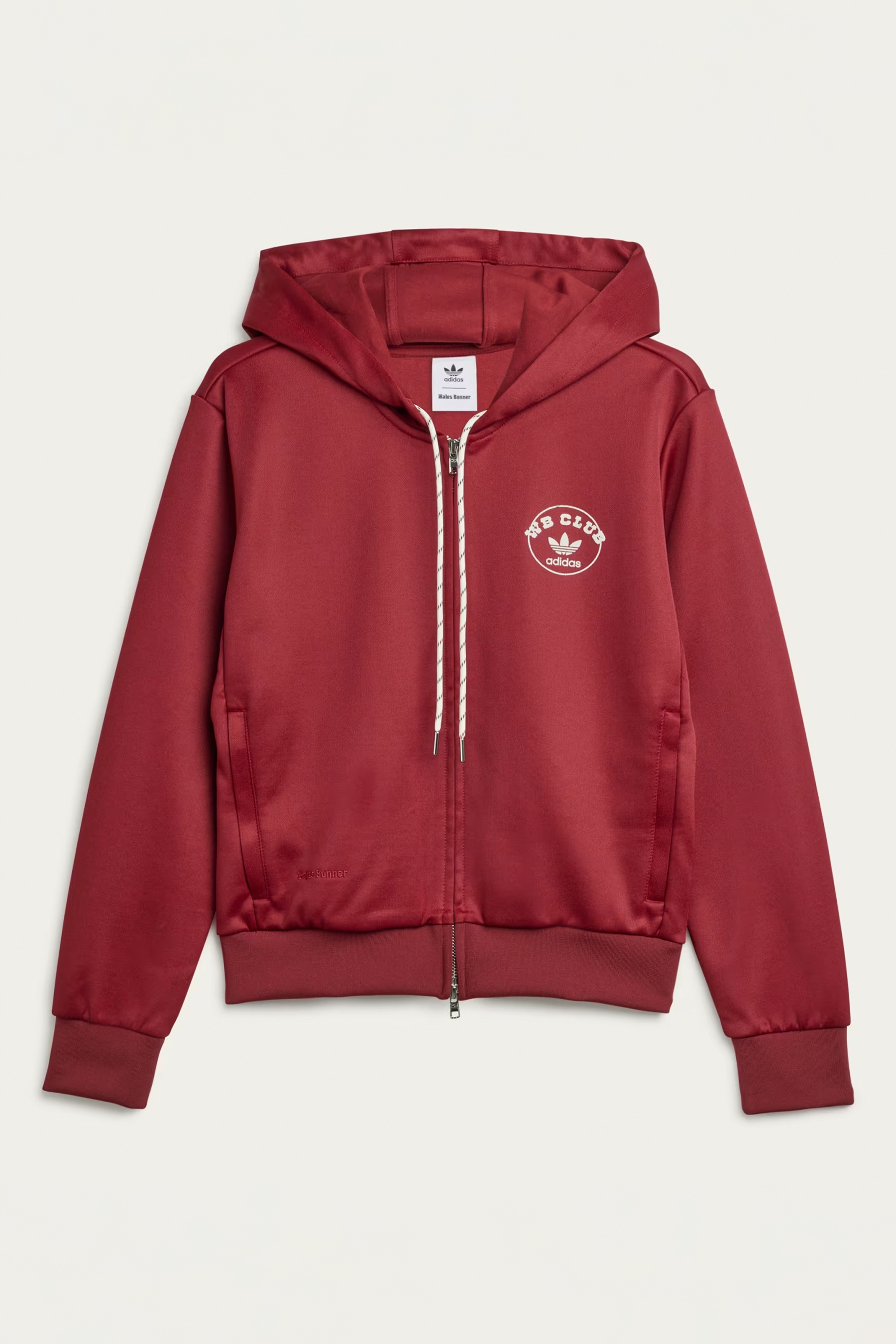 ADIDAS X Wales Bonner Slim Fit Recycled Polyester Blend Track Hoodie Pulli, Sweatshirt, Kapuzenpulli, Kapuze, Jacke