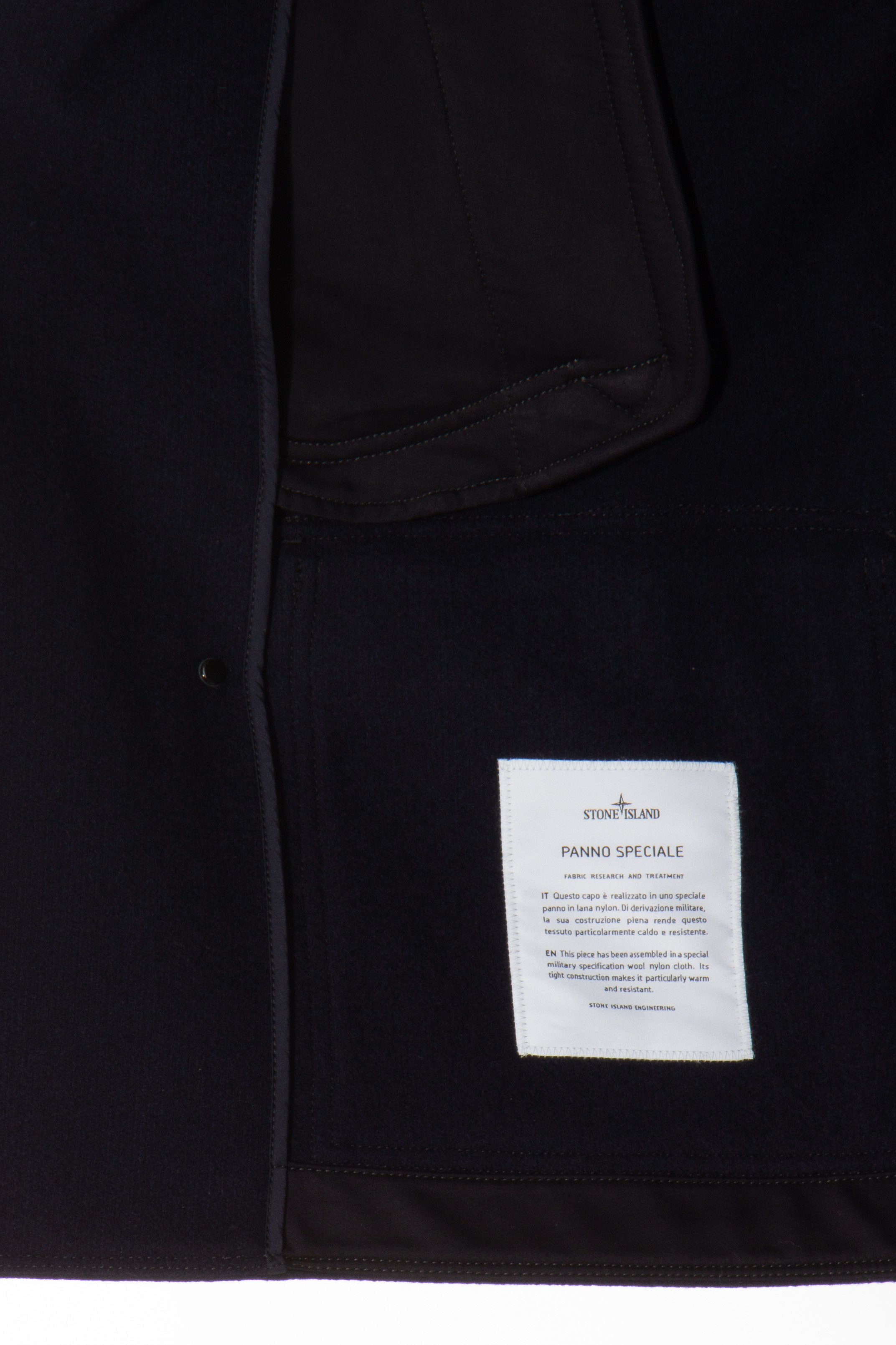 STONE ISLAND Wool-Nylon Blend Jacket STONE ISLAND Wool-Nylon Blend Jacket