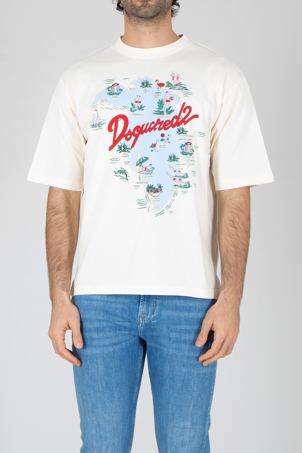 T-shirt, Jeans, Hemd, Mann, Person