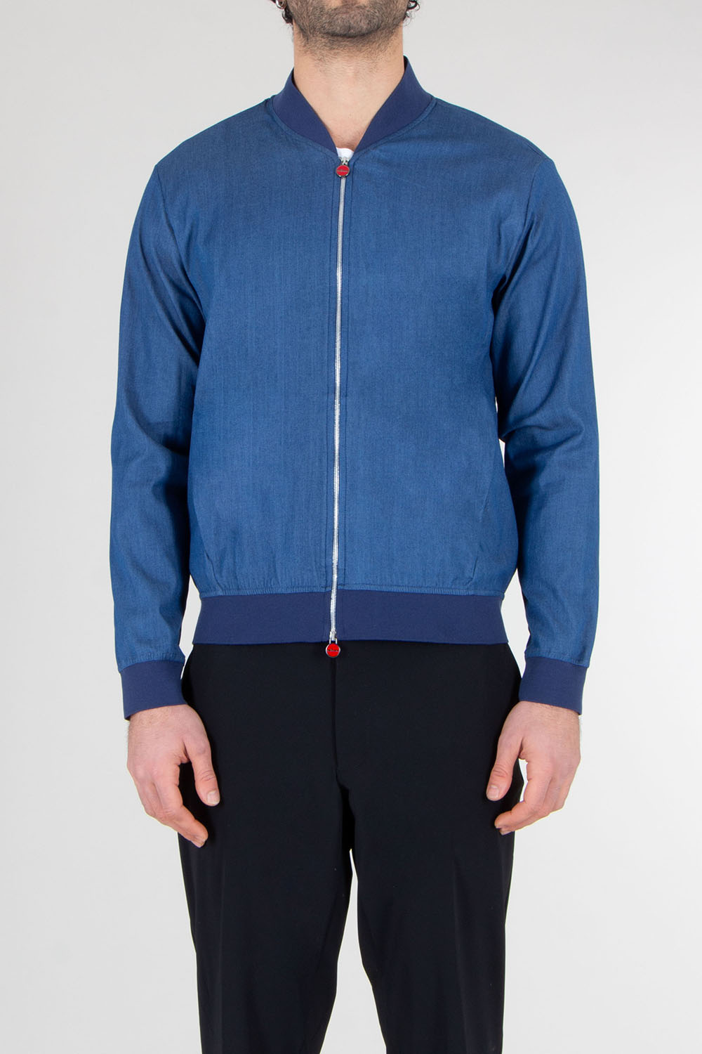 KITON Regular Fit Cotton Stretch Sport Jacket