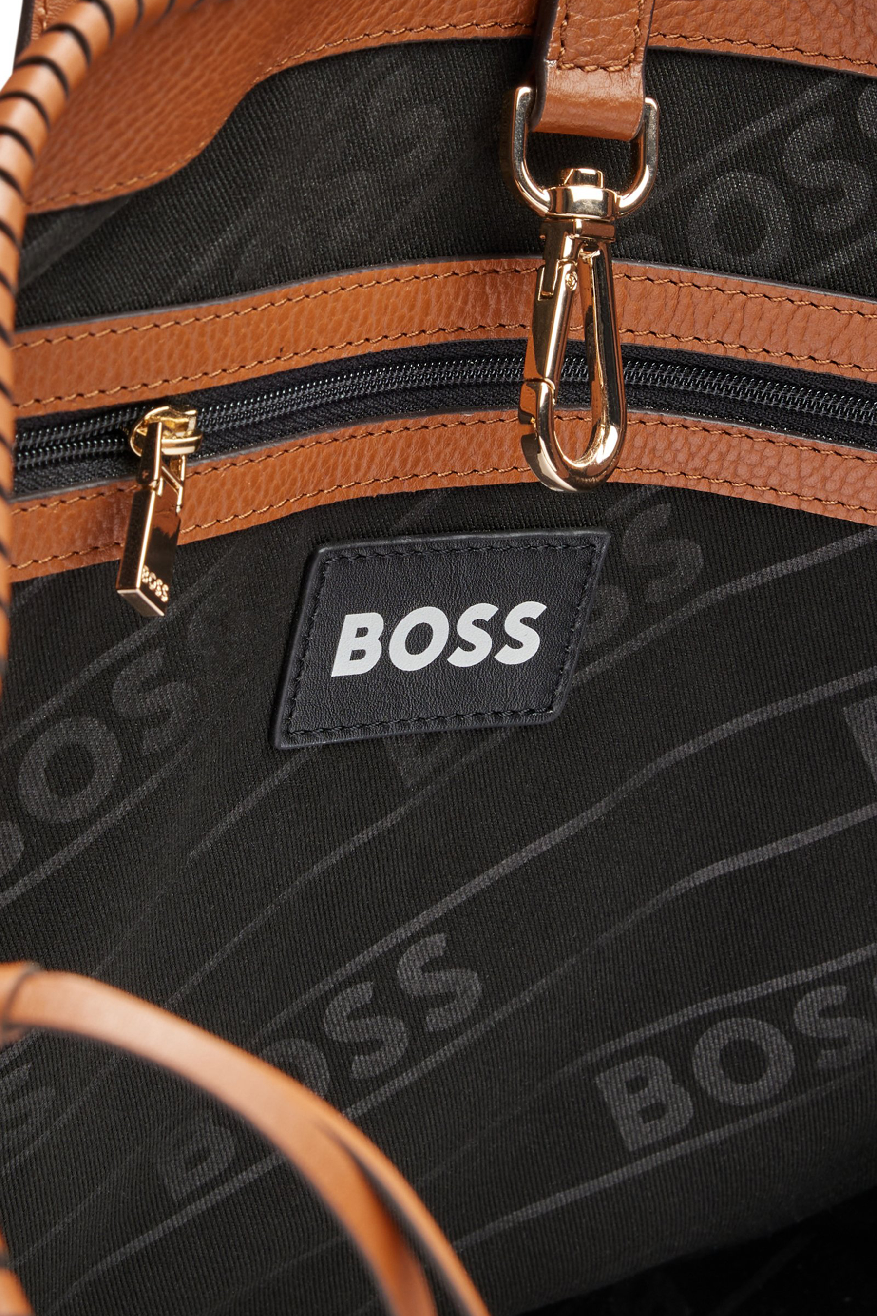 BOSS Grained Leather Shopper Ivy BOSS Grained Leather Shopper Ivy