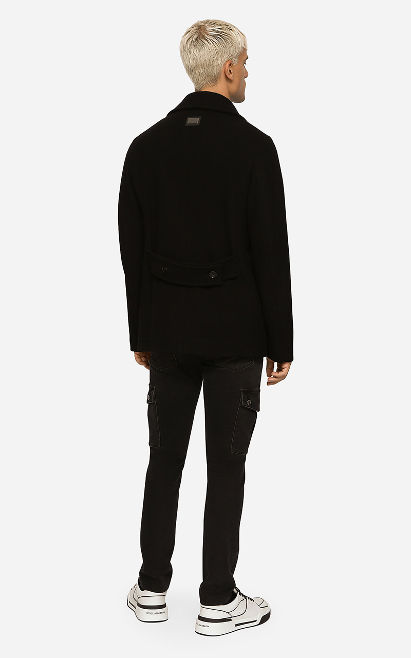 DOLCE & GABBANA Wool Caban Coat