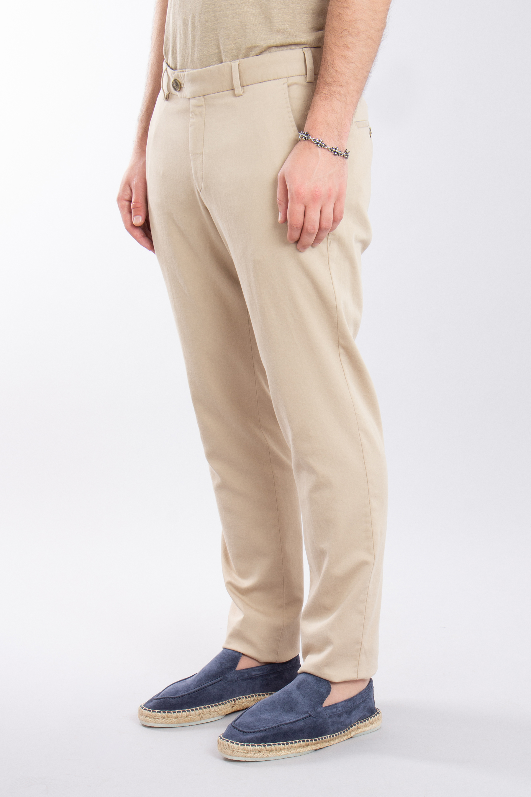 HILTL Slim Fit Cotton Stretch Chinos Tourist 2.0