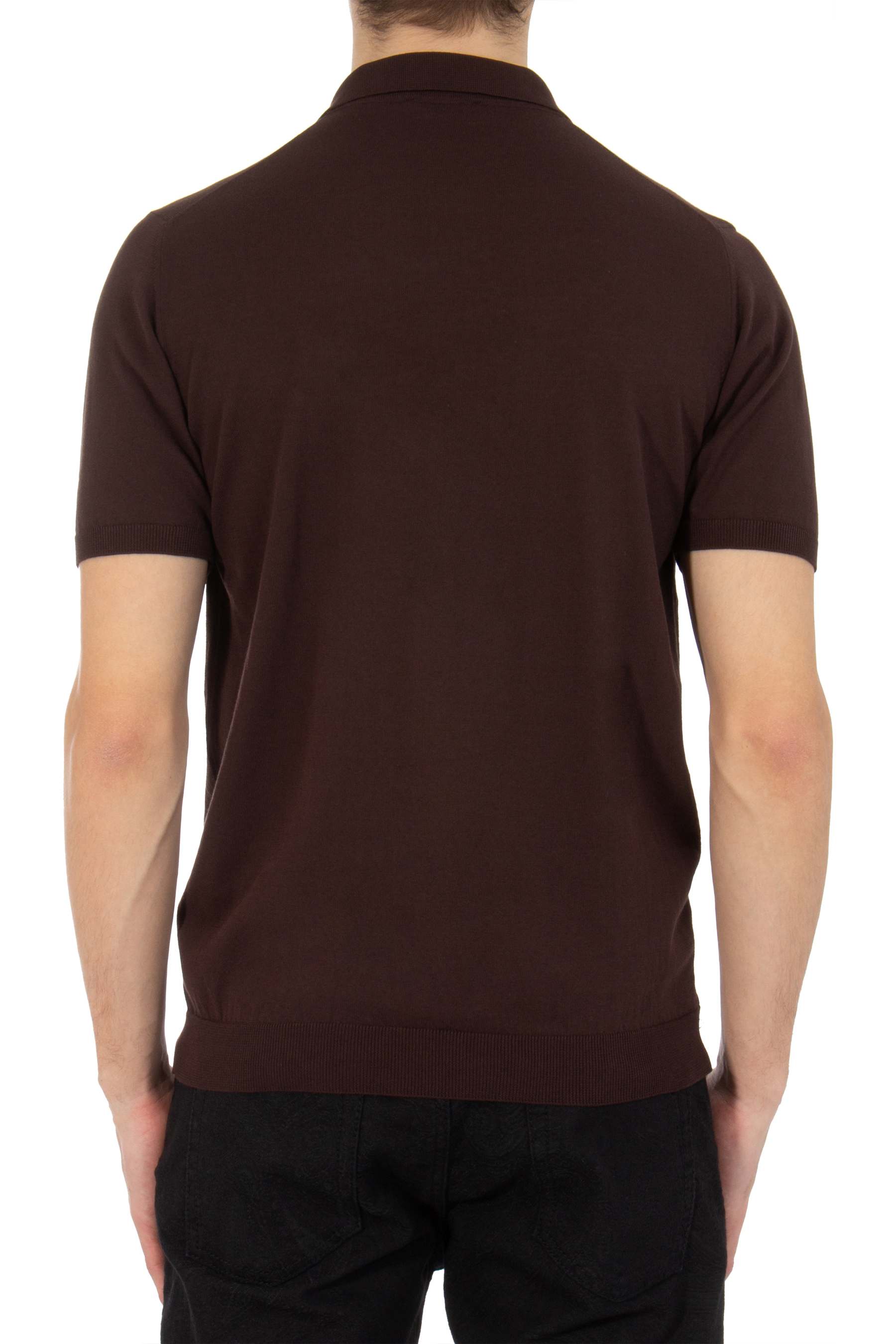 ROBERTO COLLINA Cotton Knit Polo ROBERTO COLLINA Cotton Knit Polo