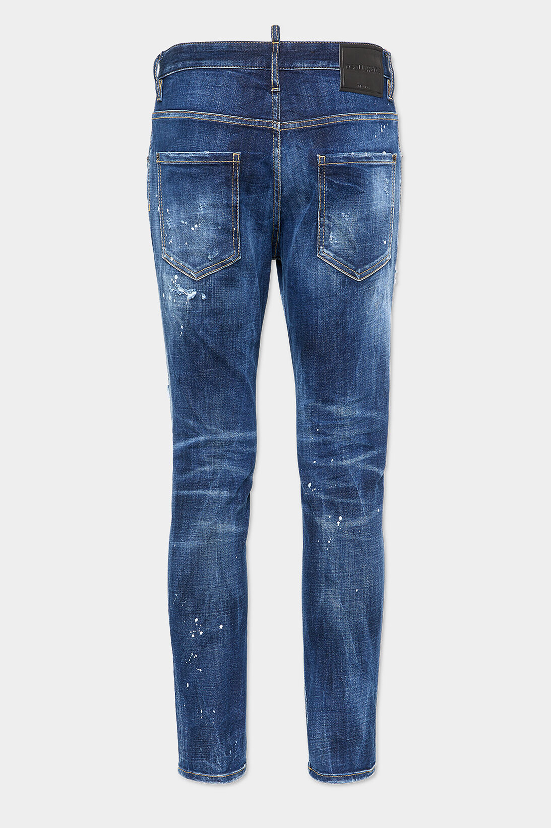 DSQUARED2 Dark Easy Wash Skater Jeans DSQUARED2 Dark Easy Wash Skater Jeans