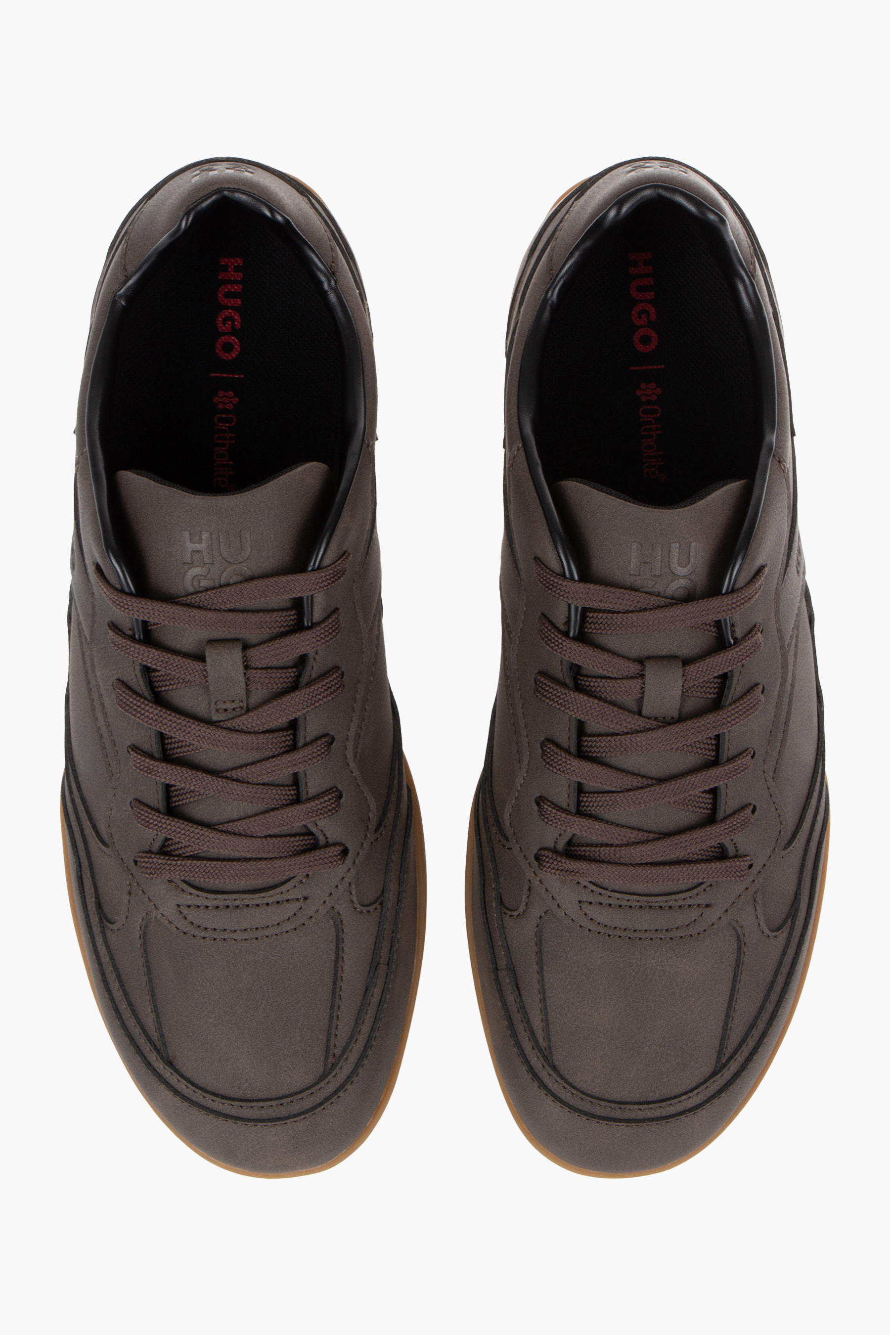 HUGO Faux Leather Sneakers Keeston