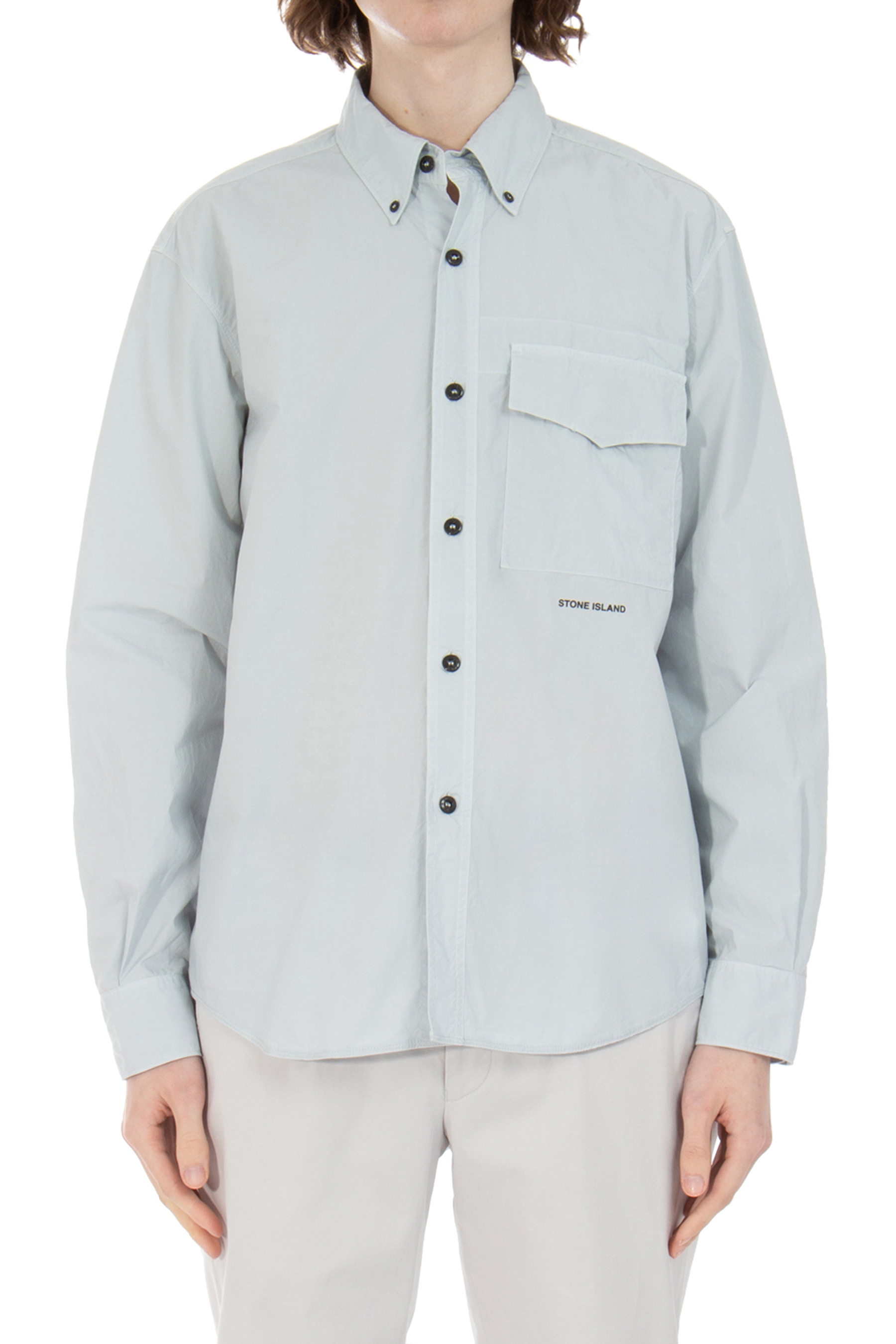 STONE ISLAND Cotton Cloth Shirt