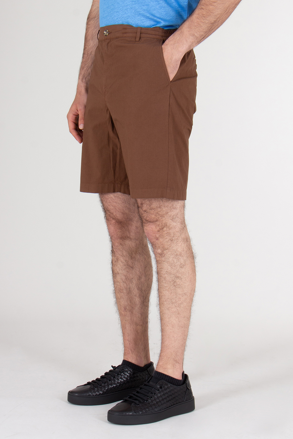 MC2 SAINT BARTH Regular Fit Stretch Parachute Cotton Shorts