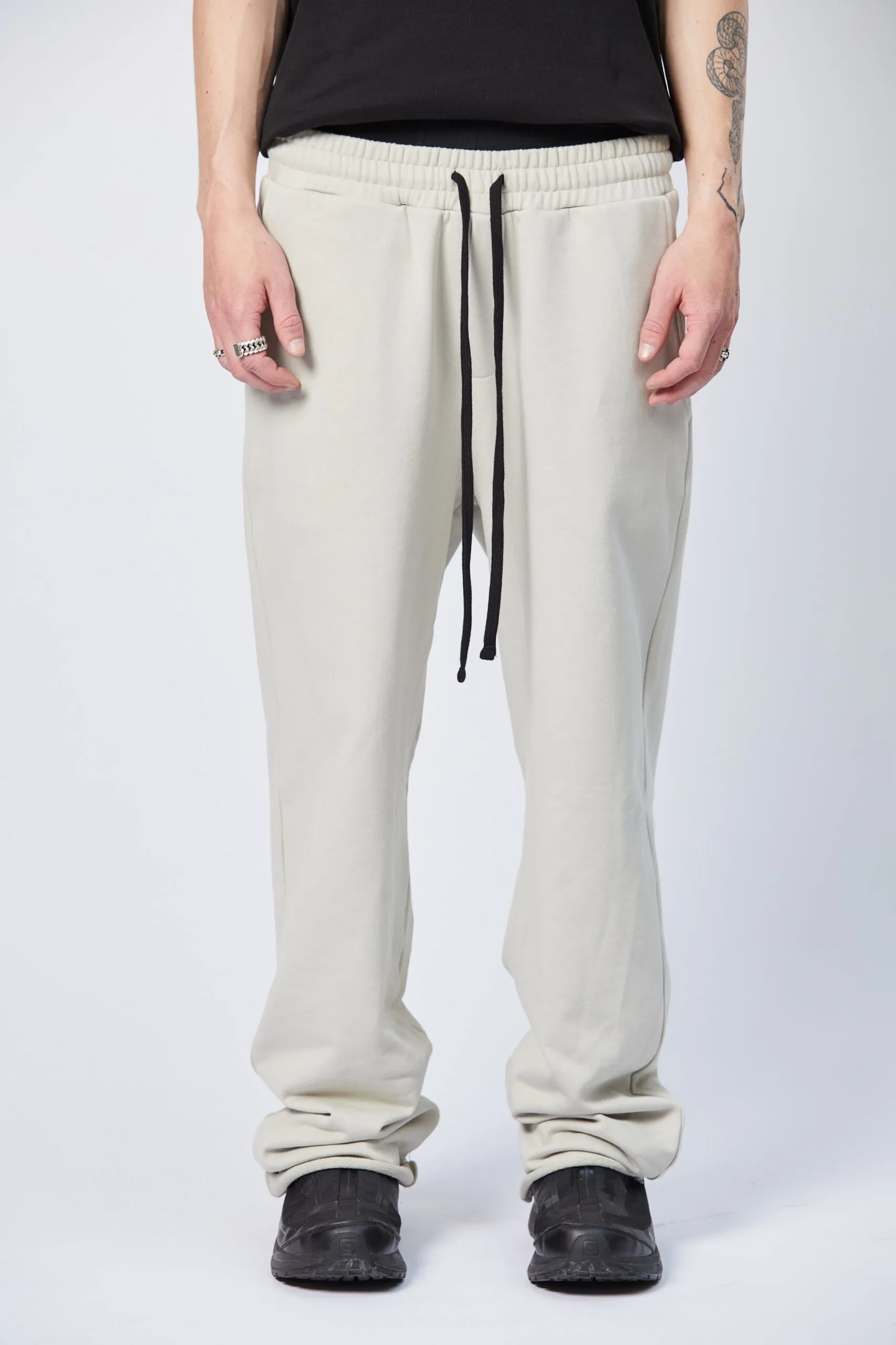THOM KROM Drop Crotch Cotton Sweatpants THOM KROM Drop Crotch Cotton Sweatpants