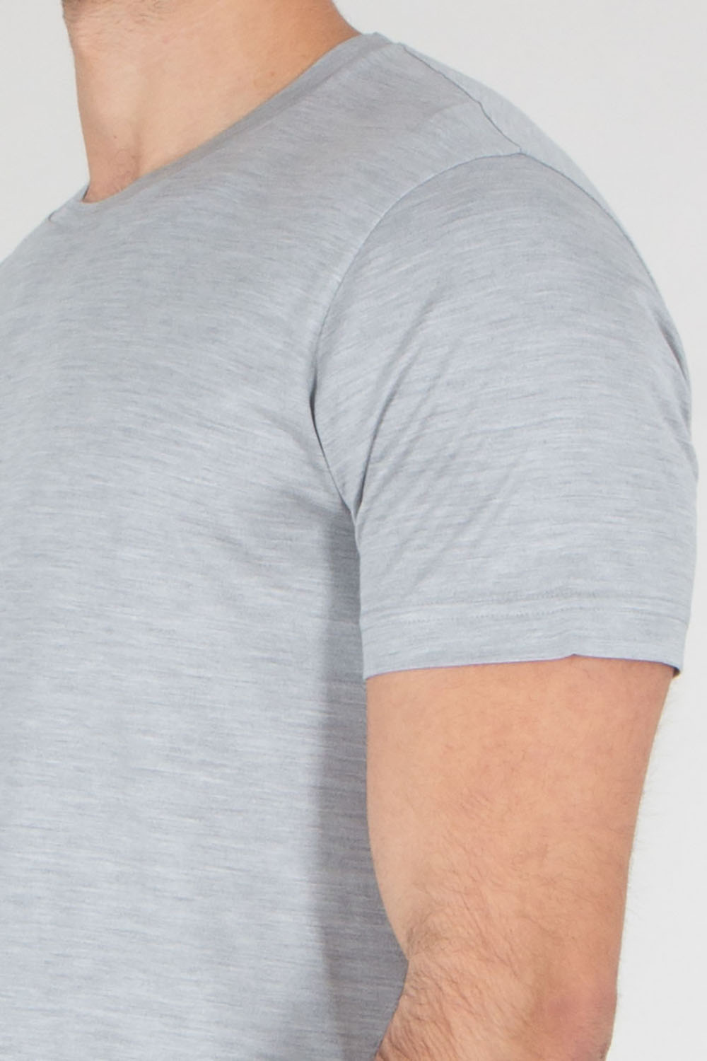 STEFAN BRANDT Regular Fit Silk Jersey T-Shirt Enno