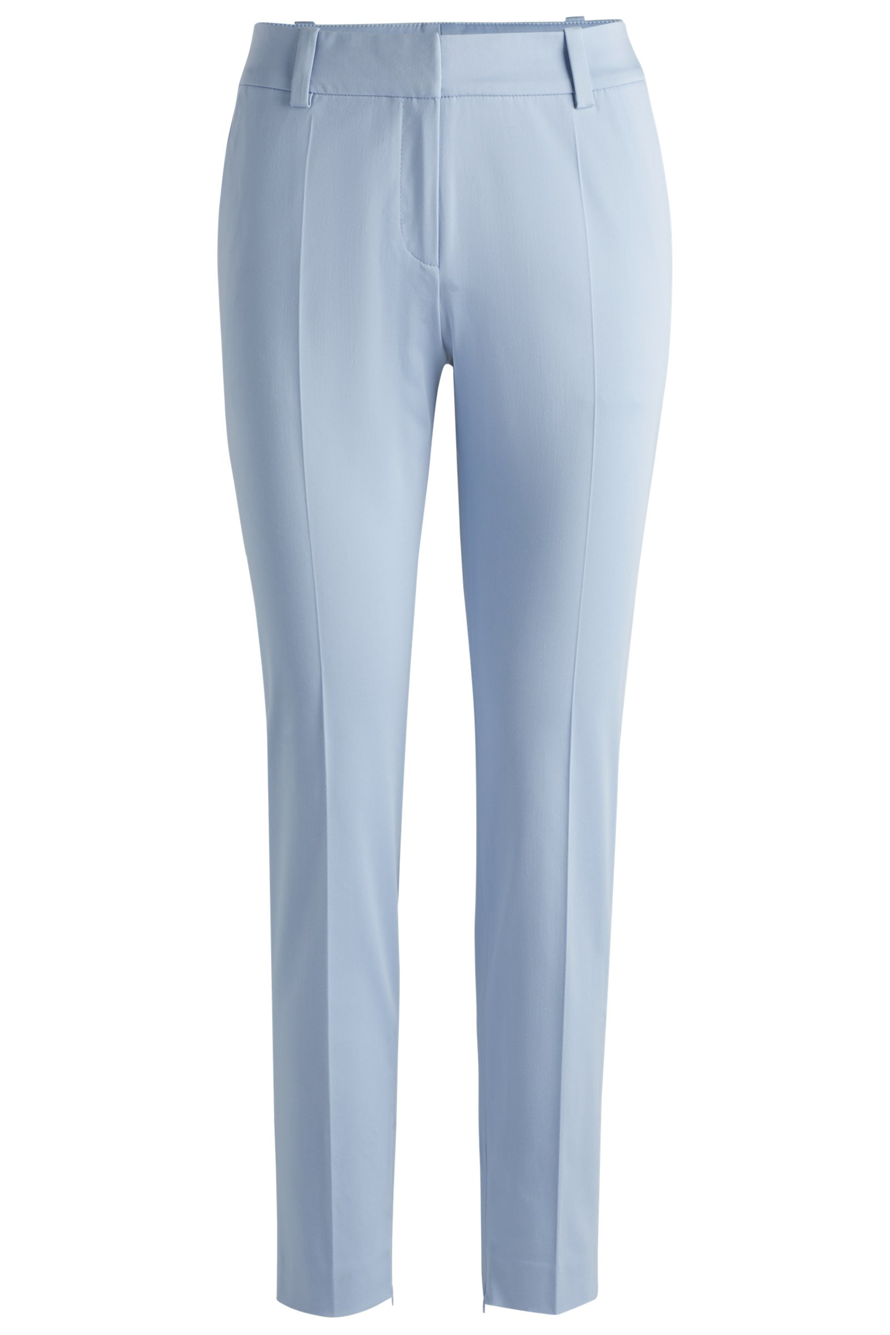 HUGO Cropped Viscose Blend Pants Hedima