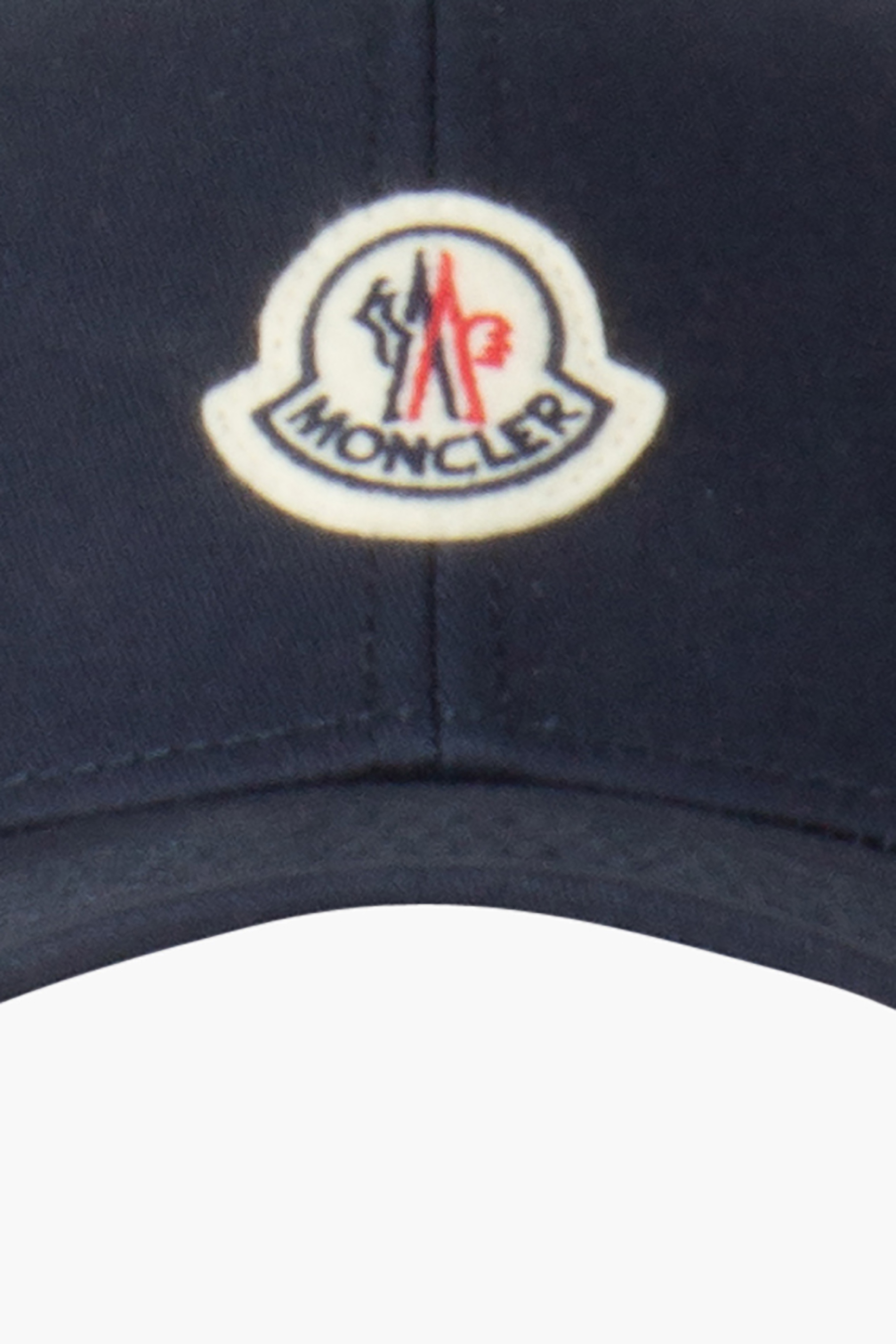 MONCLER Cotton Gabardine Baseball Cap Baseball-Kappe, Kappe, Kleidung, Hut