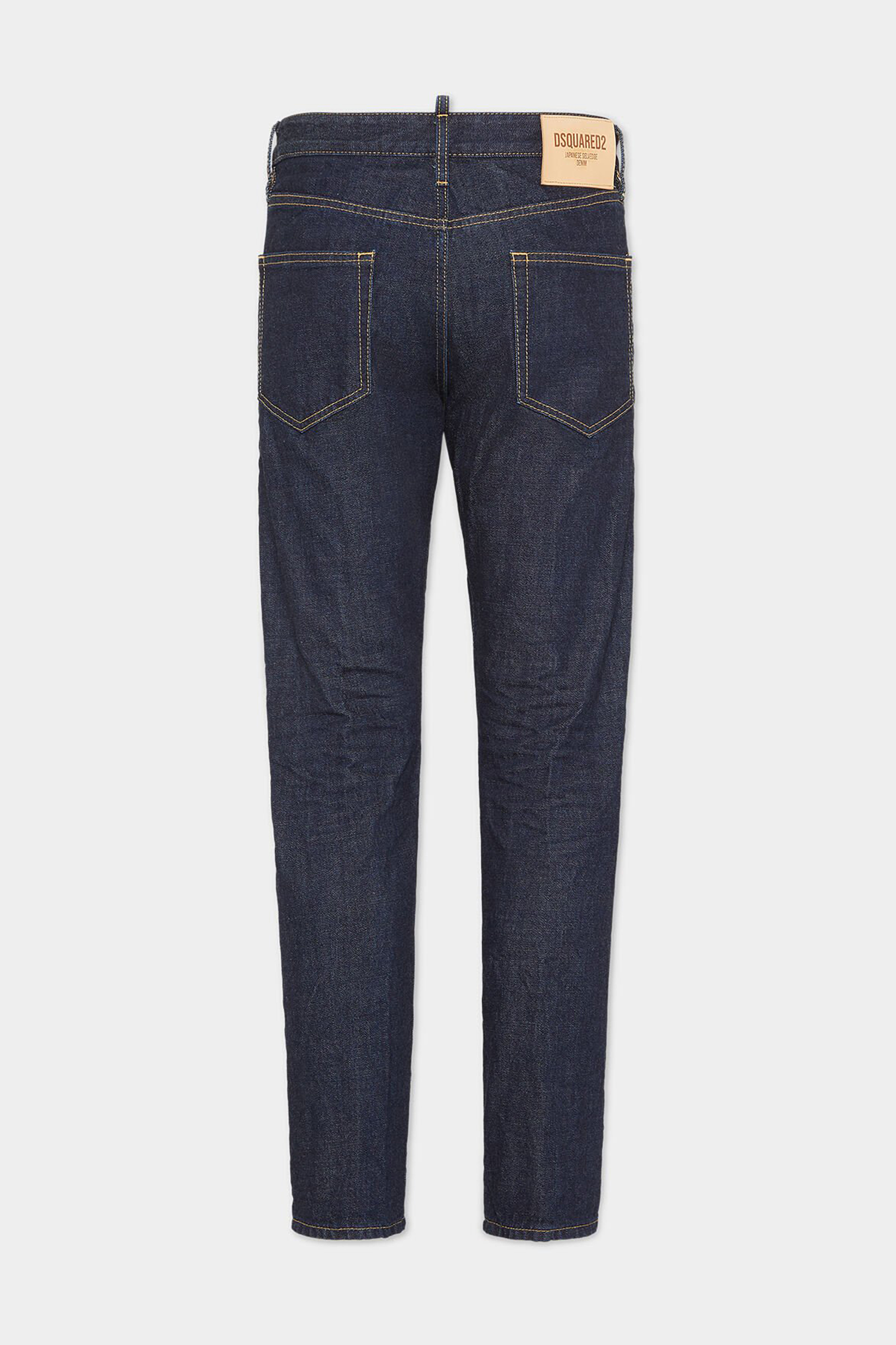 DSQUARED2 Slim Fit Cimosa Authentic Japanese Selvedge Denim Dean Jeans DSQUARED2 Slim Fit Cimosa Authentic Japanese Selvedge Denim Dean Jeans