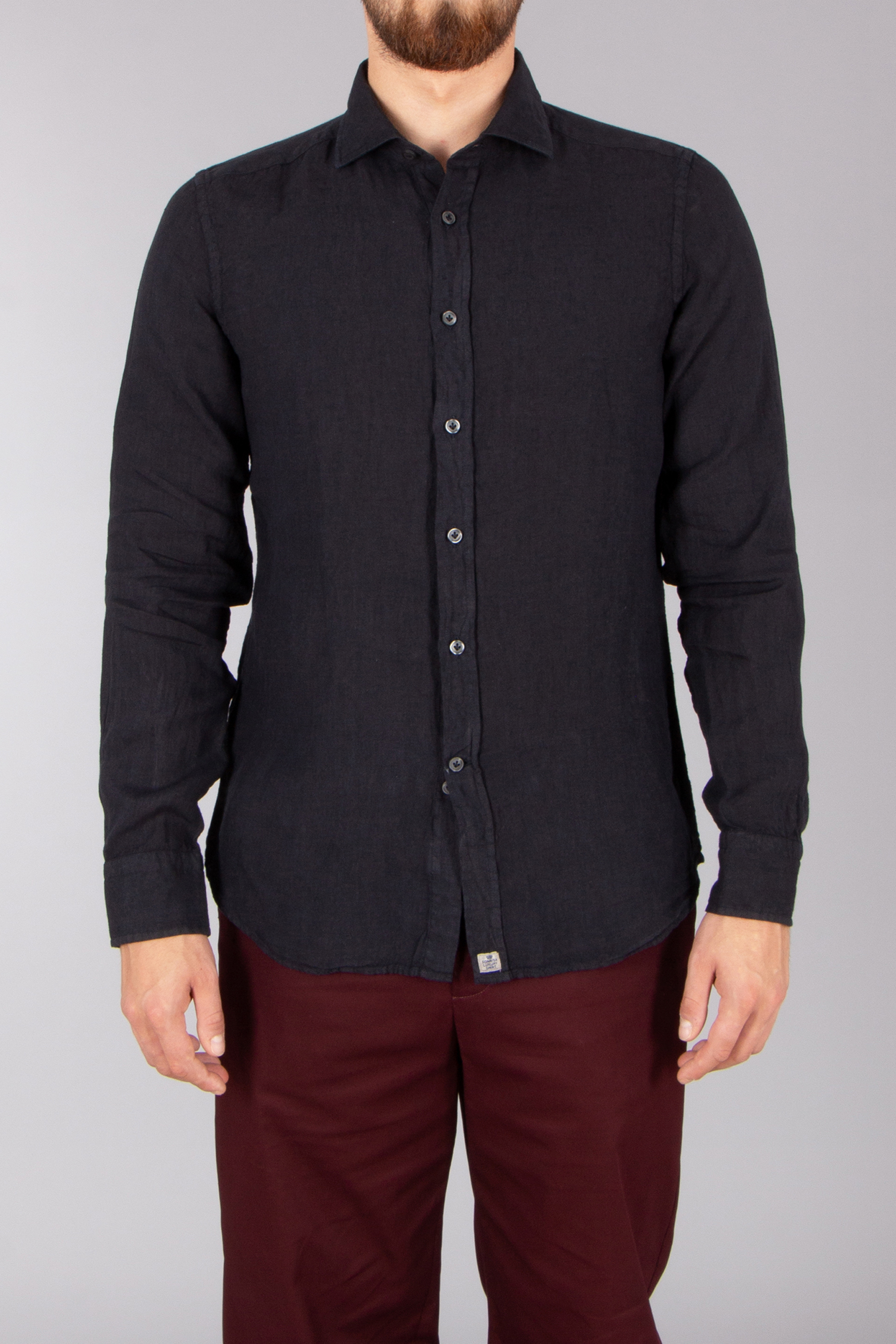 SONRISA Regular Fit Linen Shirt
