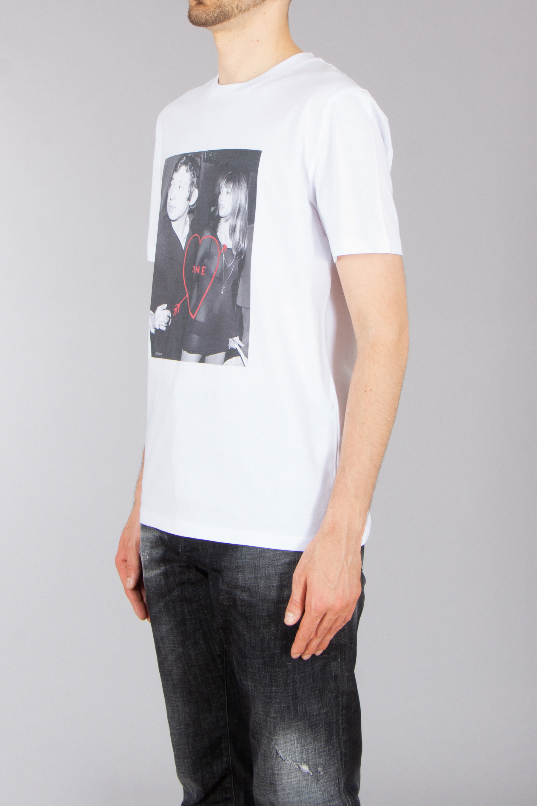 ELITÈ Regular Fit Birk Print Cotton Jersey T-Shirt T-shirt, Jeanshose, Hemd, Person, Mann
