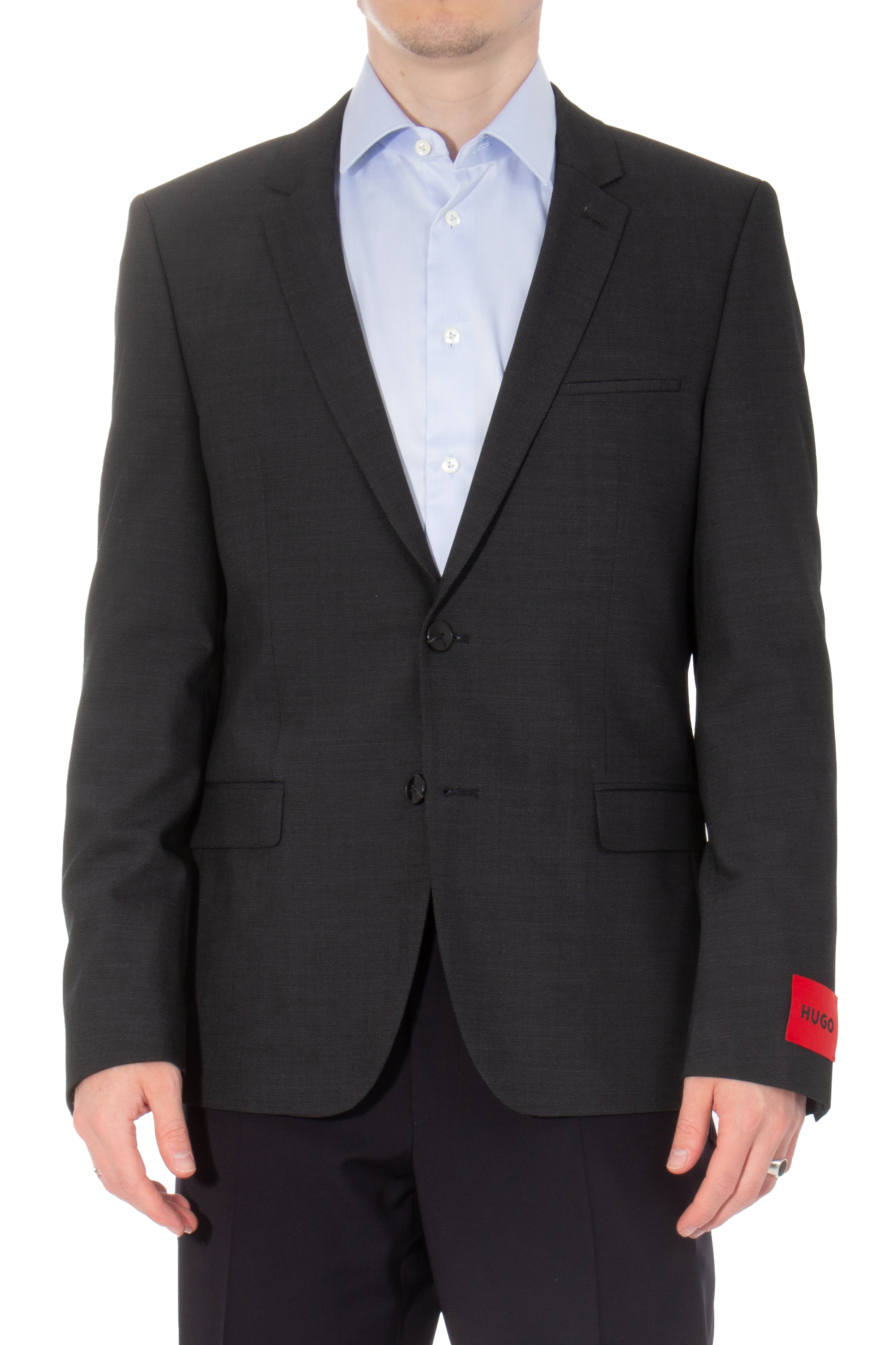 HUGO Extra Slim Fit Virgin Wool Blend Jacket Arti