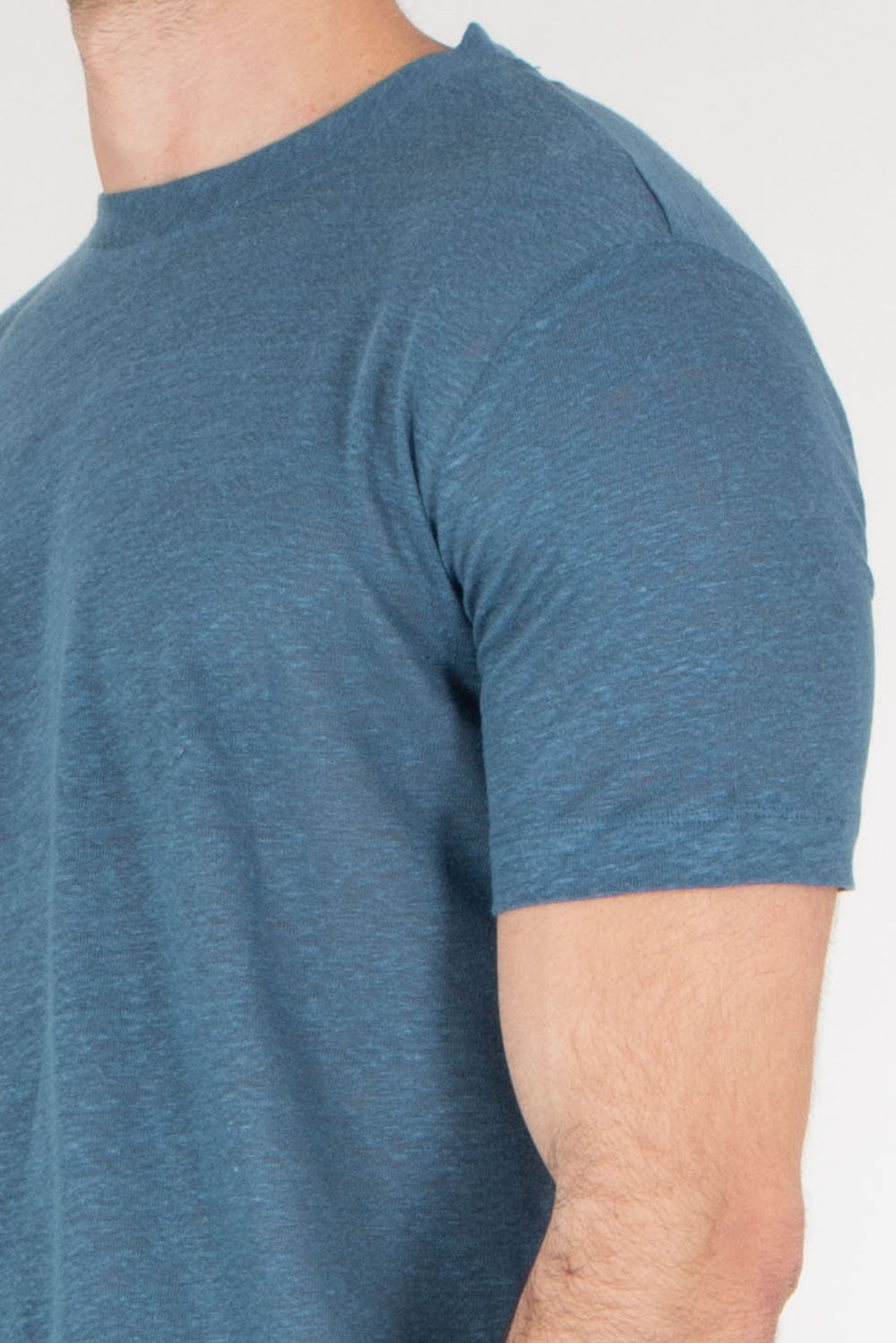 AURÉLIEN Regular Fit Linen T-Shirt