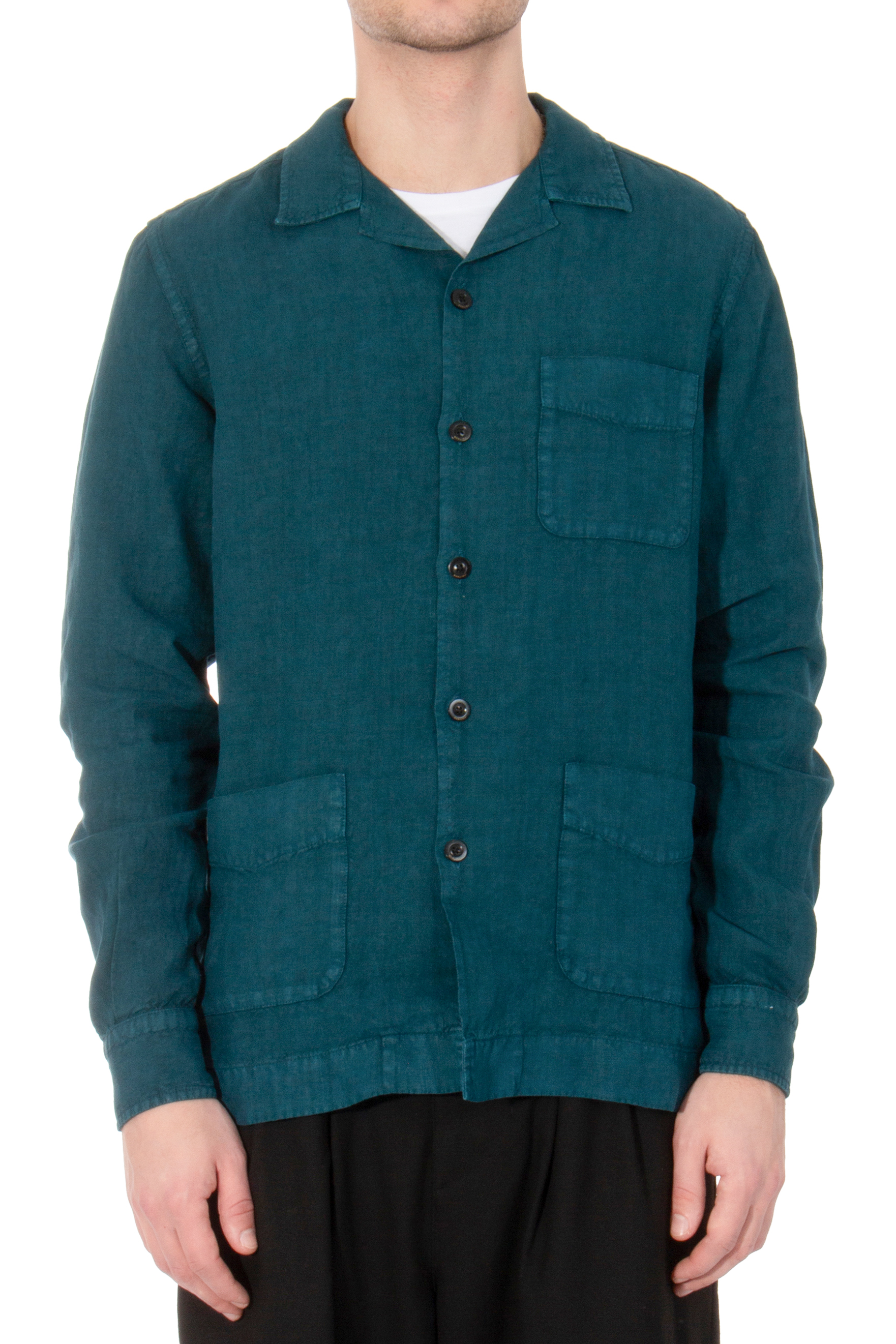 BOGLIOLI Relaxed Fit Linen Shirt BOGLIOLI Relaxed Fit Linen Shirt