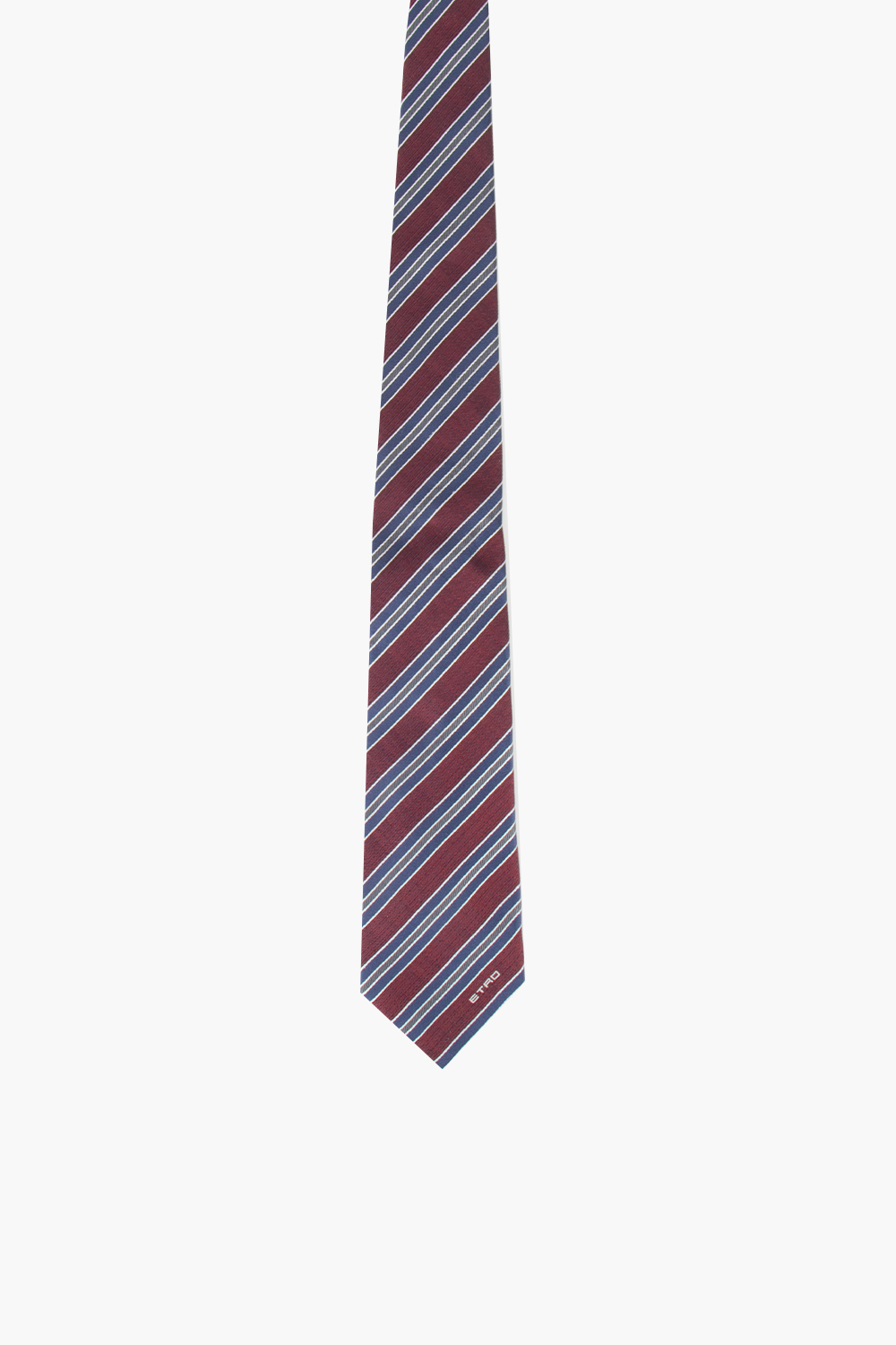 ETRO Striped Silk Jacquard Tie