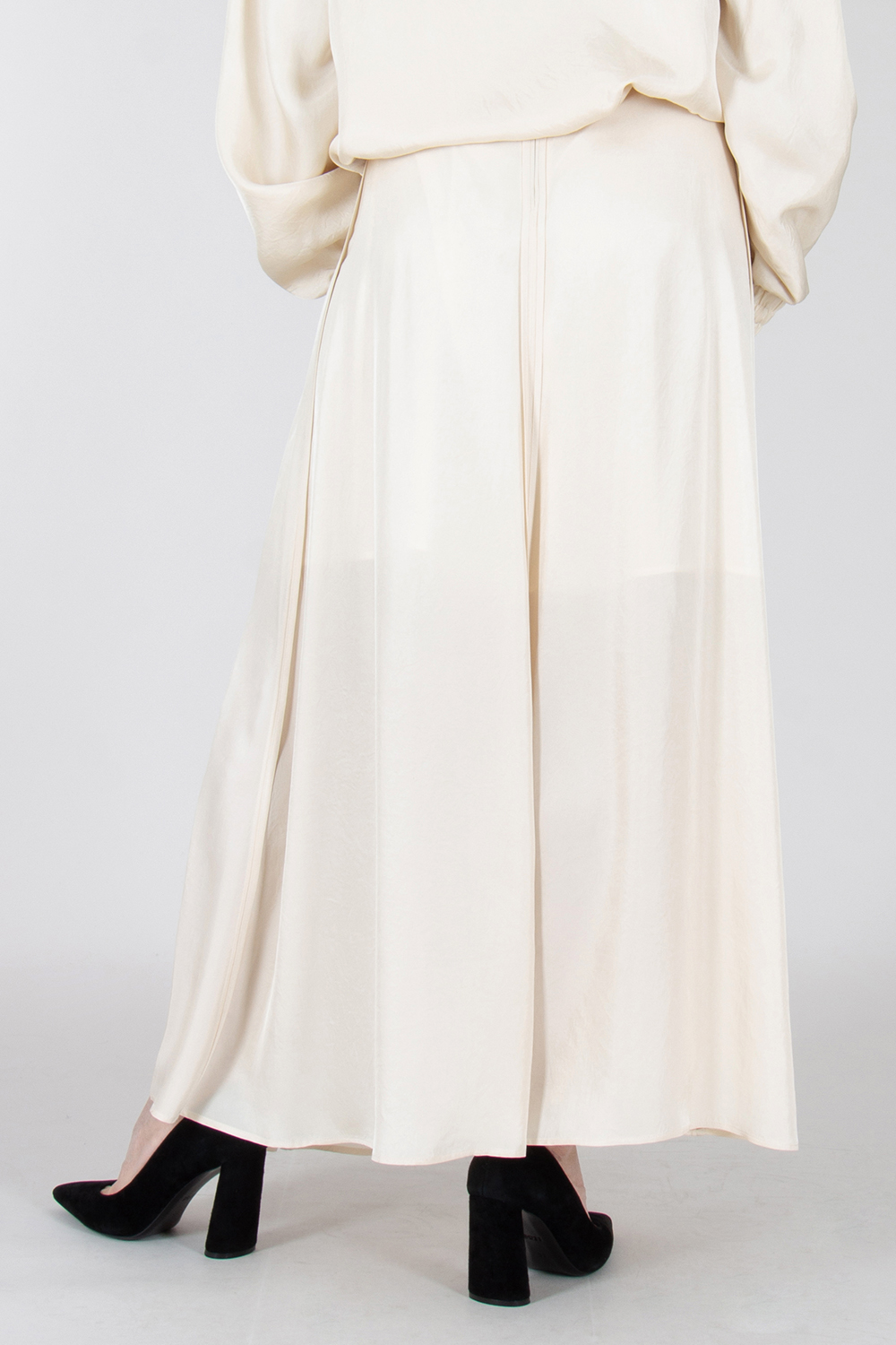 KIEFERMANN Wide Fit Technical Fabric Maxi Skirt Nirashana
